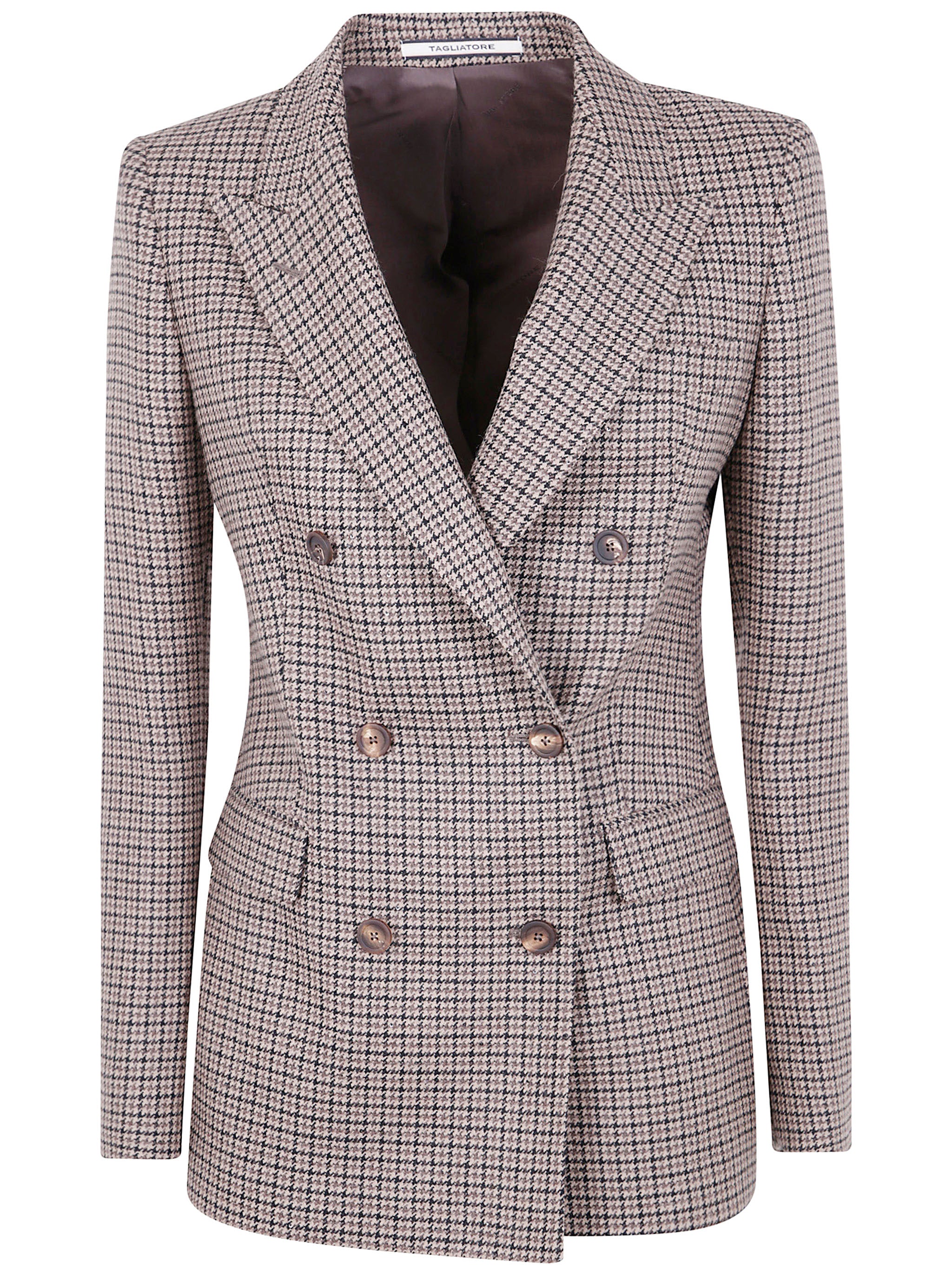 TAGLIATORE Wool Double-Breasted Jacket
