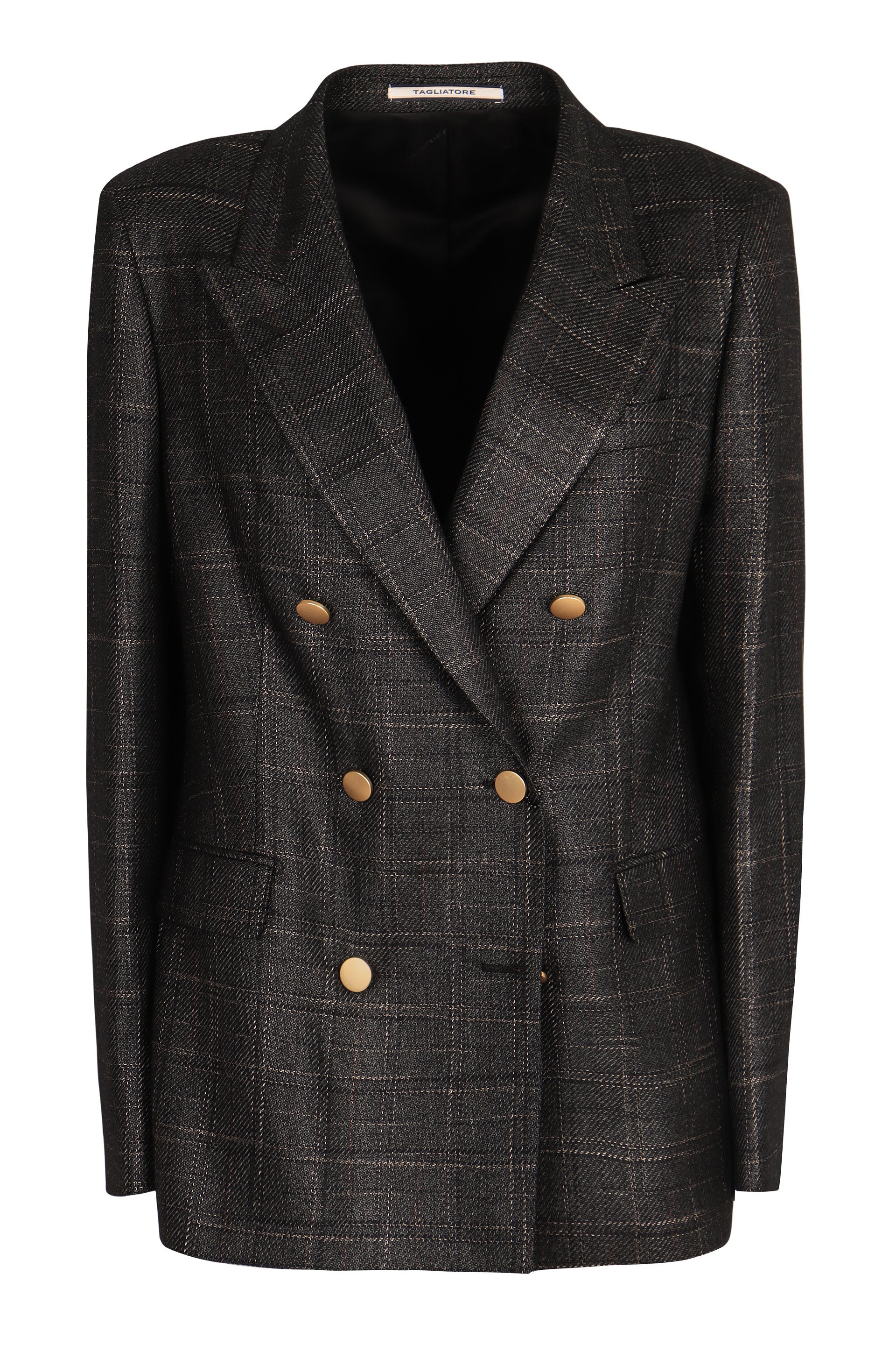 0205 TAGLIATORE Double-Breasted Wool Jacket