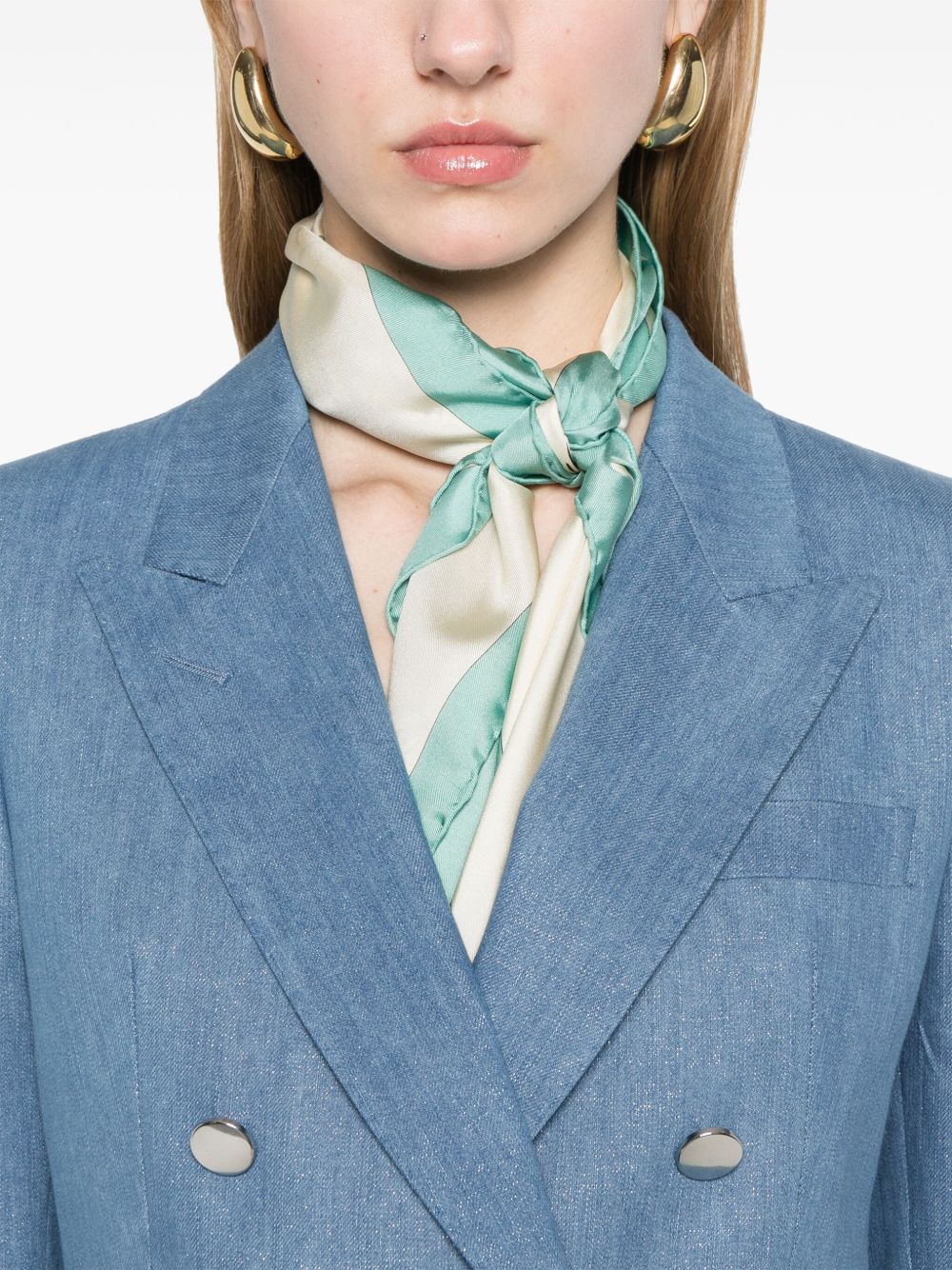 TAGLIATORE Women's Double-Breasted Cotton Jacket