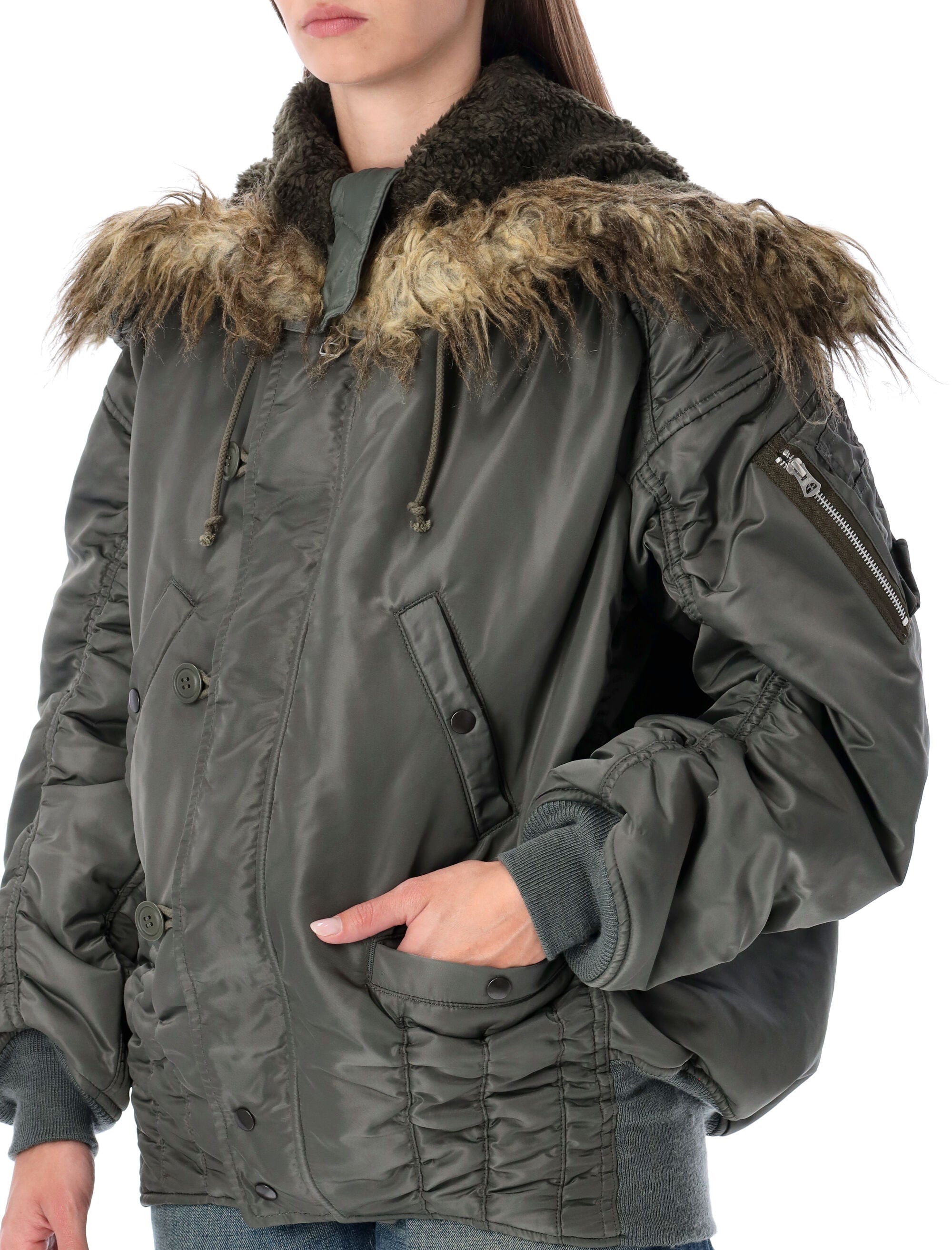 JUNYA WATANABE Oversized Bomber Jacket - Women’s Fit