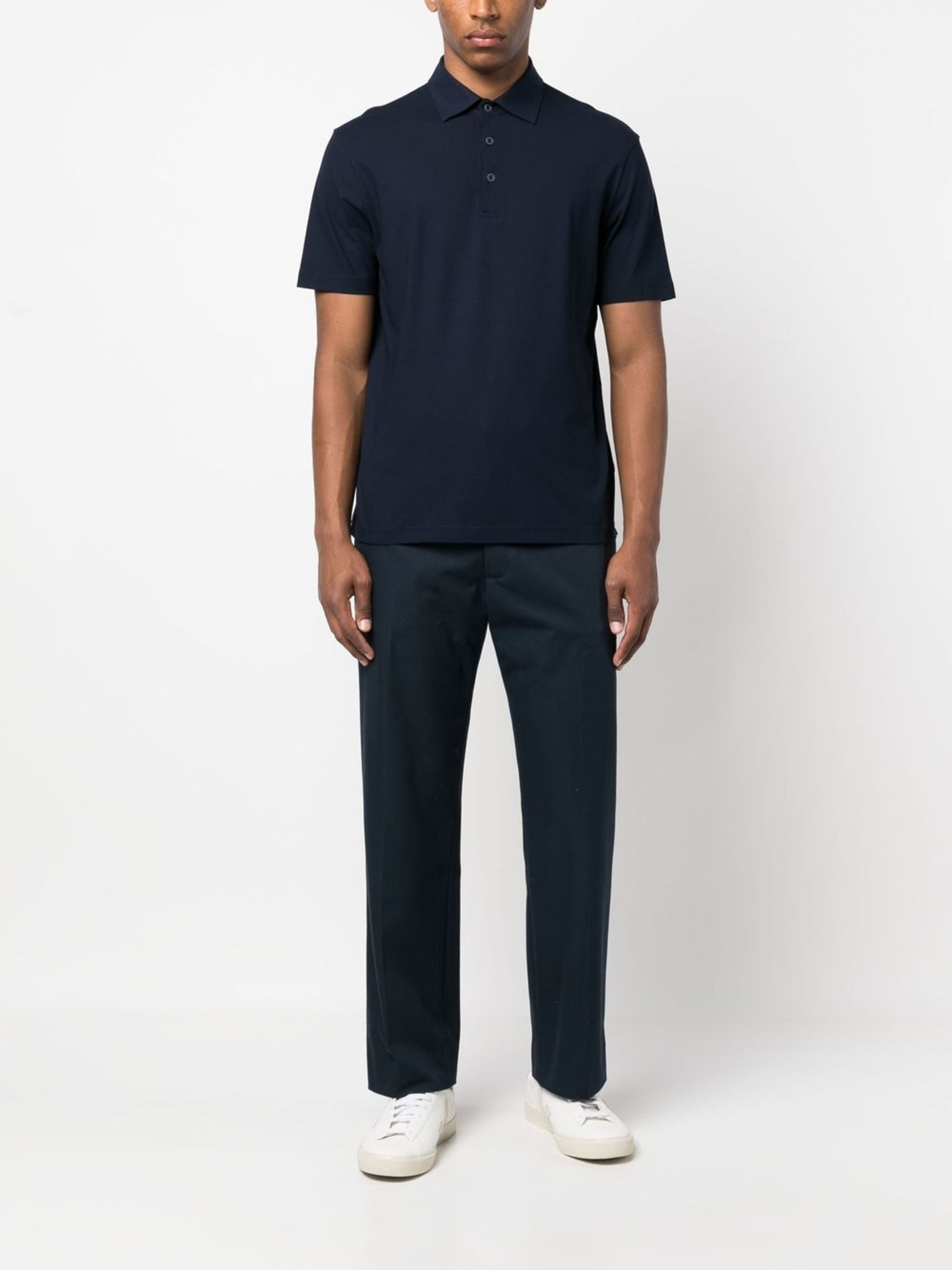 HERNO Classic Men's Polo Shirt - SS25 Collection