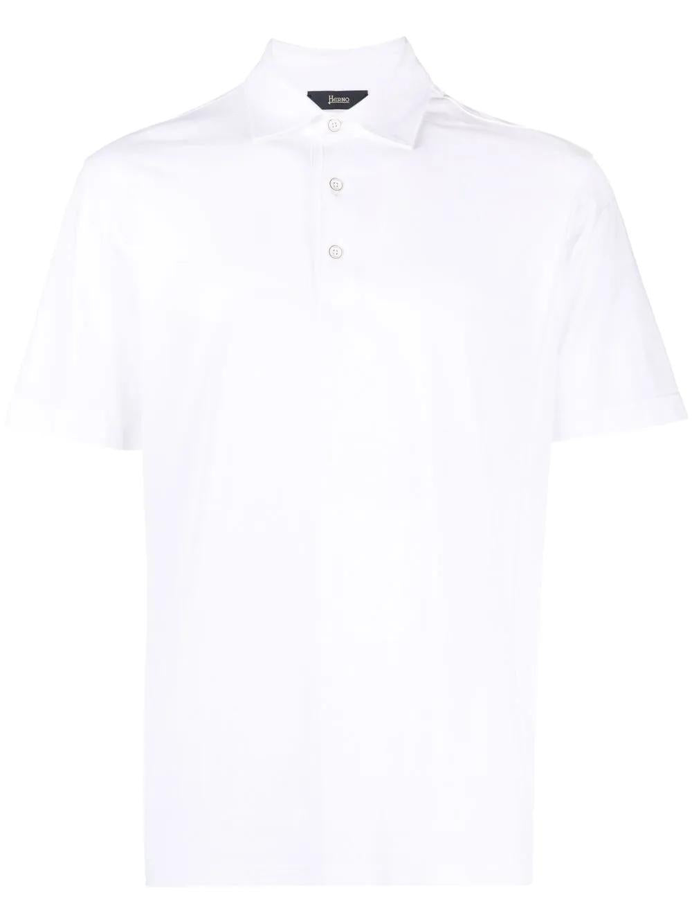 HERNO Men's Knit Polo Shirt