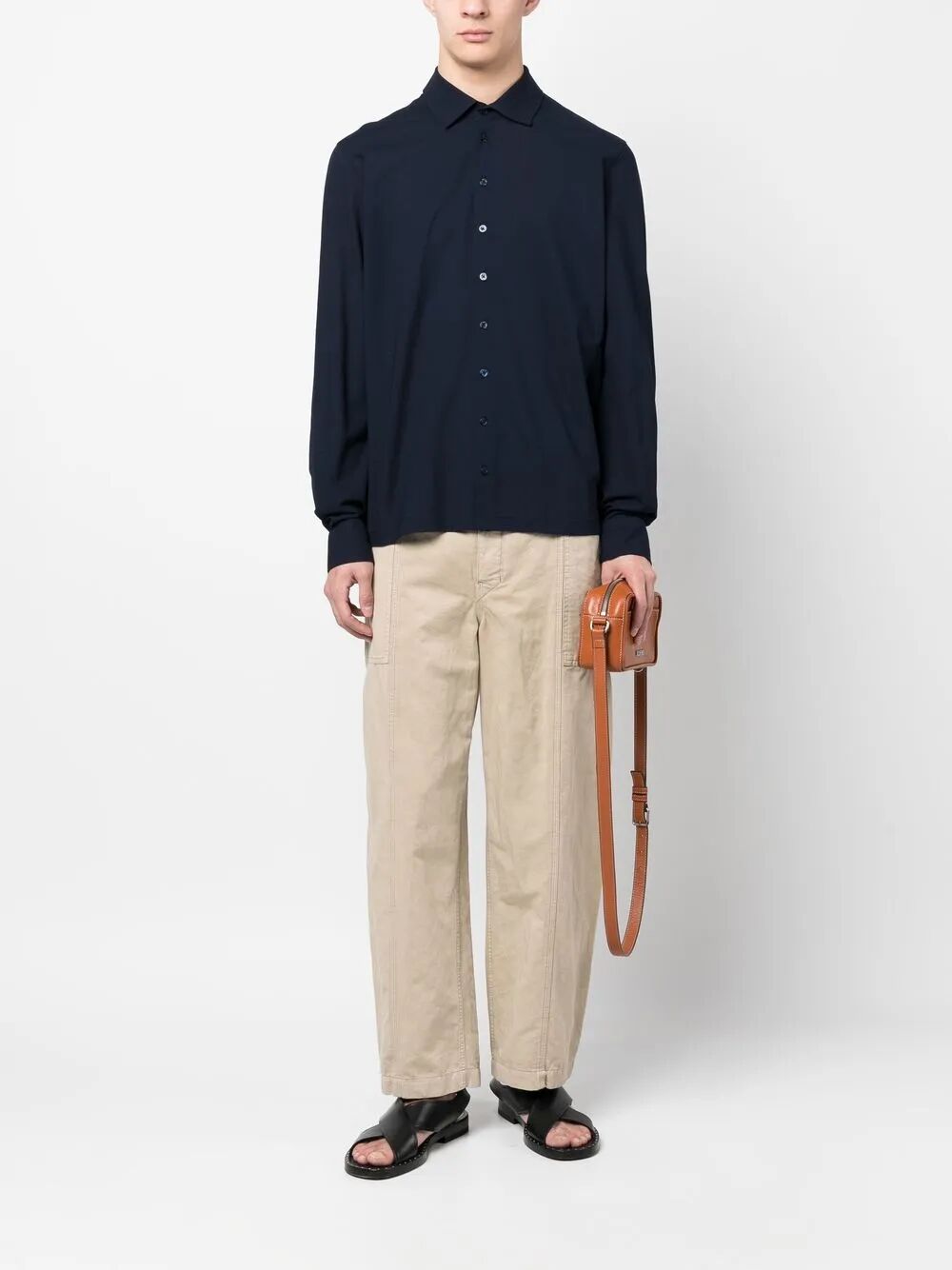 HERNO Lightweight Cotton Shirt for Men - SS25