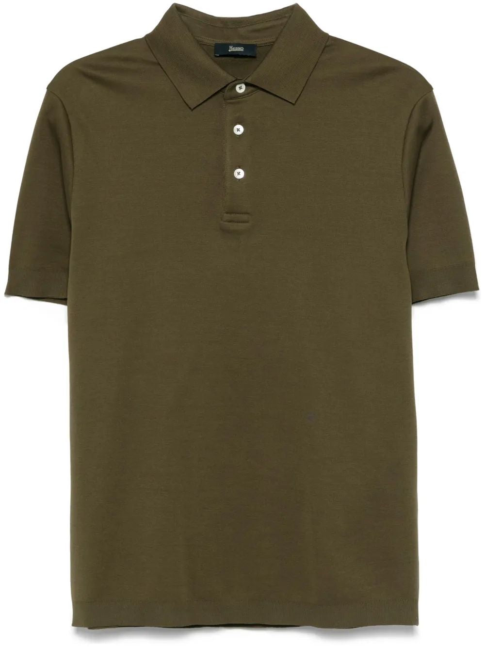 HERNO Men's Knit Polo Shirt - SS25 Collection