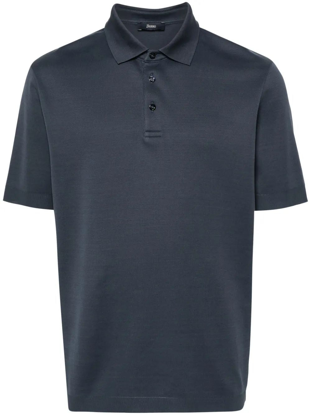 HERNO Men's Knit Polo Shirt - SS25 Collection