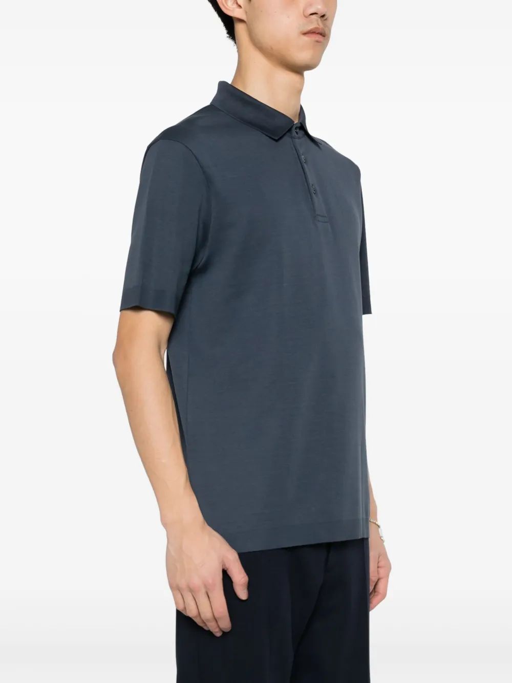 HERNO Men's Knit Polo Shirt - SS25 Collection
