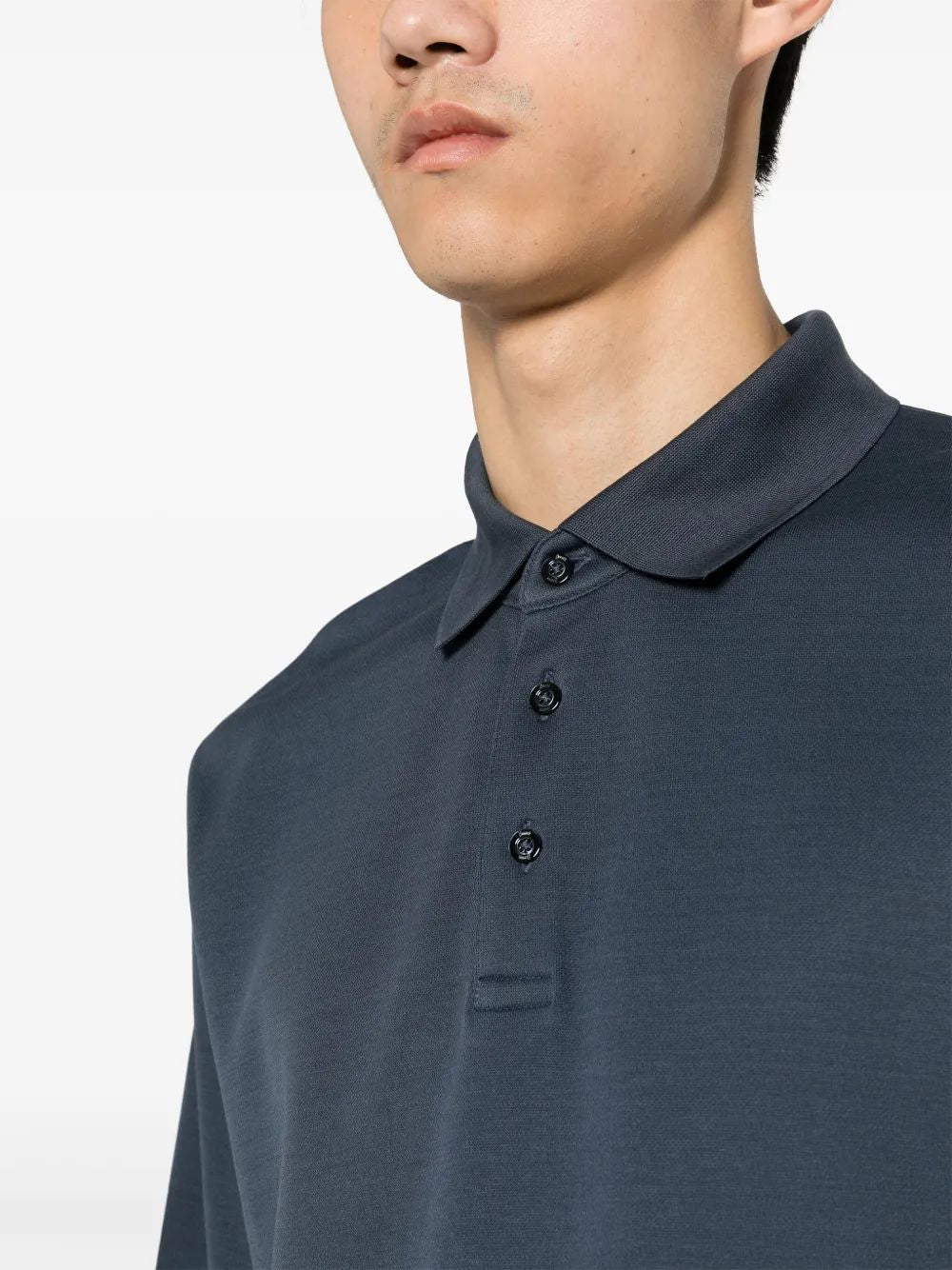 HERNO Men's Knit Polo Shirt - SS25 Collection