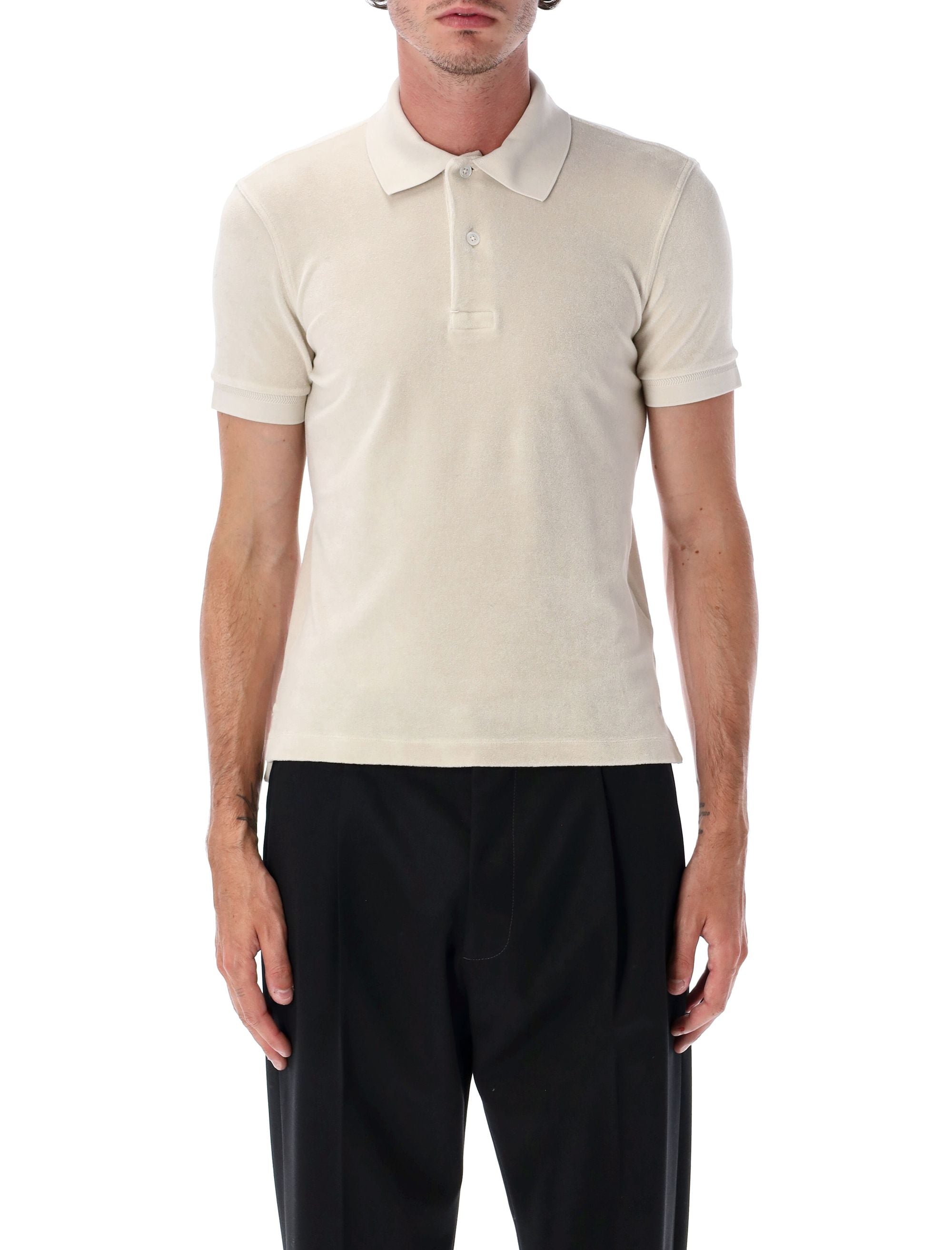 TOM FORD Towel Polo Shirt - Size 48
