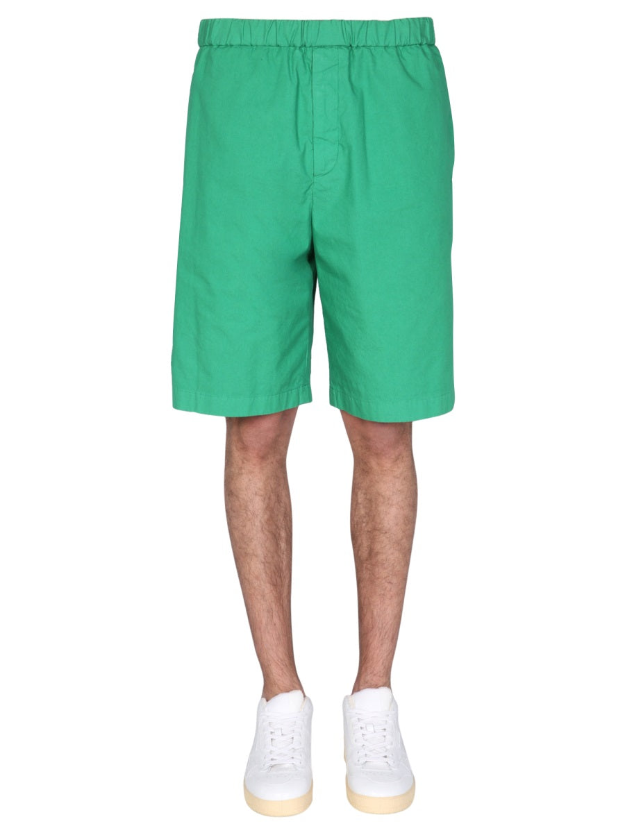 JIL SANDER Relaxed Fit Bermuda Shorts