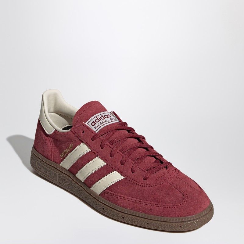 ADIDAS ORIGINALS Rounded Toe Suede Sneaker with Contrast Stripes