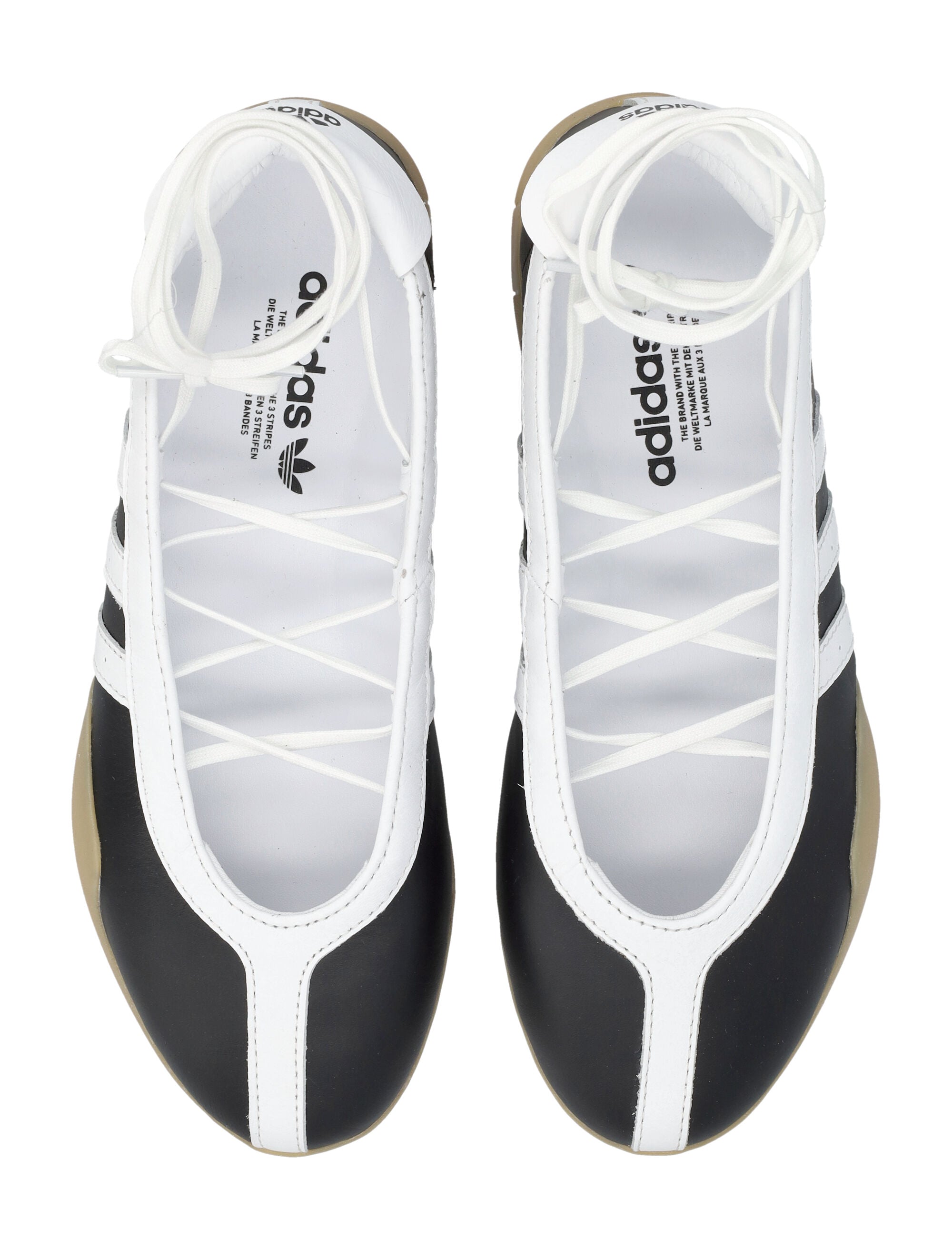 ADIDAS ORIGINALS Women's Mini Taekwondo Ballet-Inspired Leather Shoes