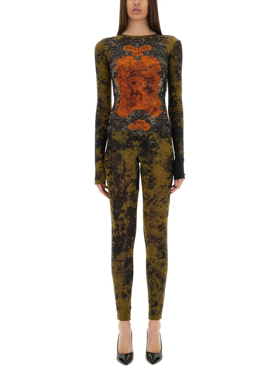 JEAN PAUL GAULTIER Slim Fit Catsuit S