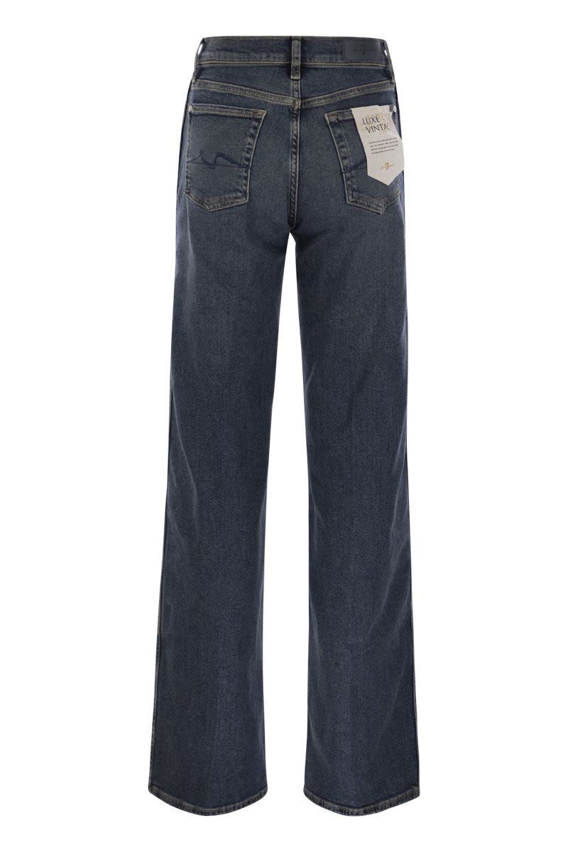 7 FOR ALL MANKIND High-Waisted Wide-Leg Jeans