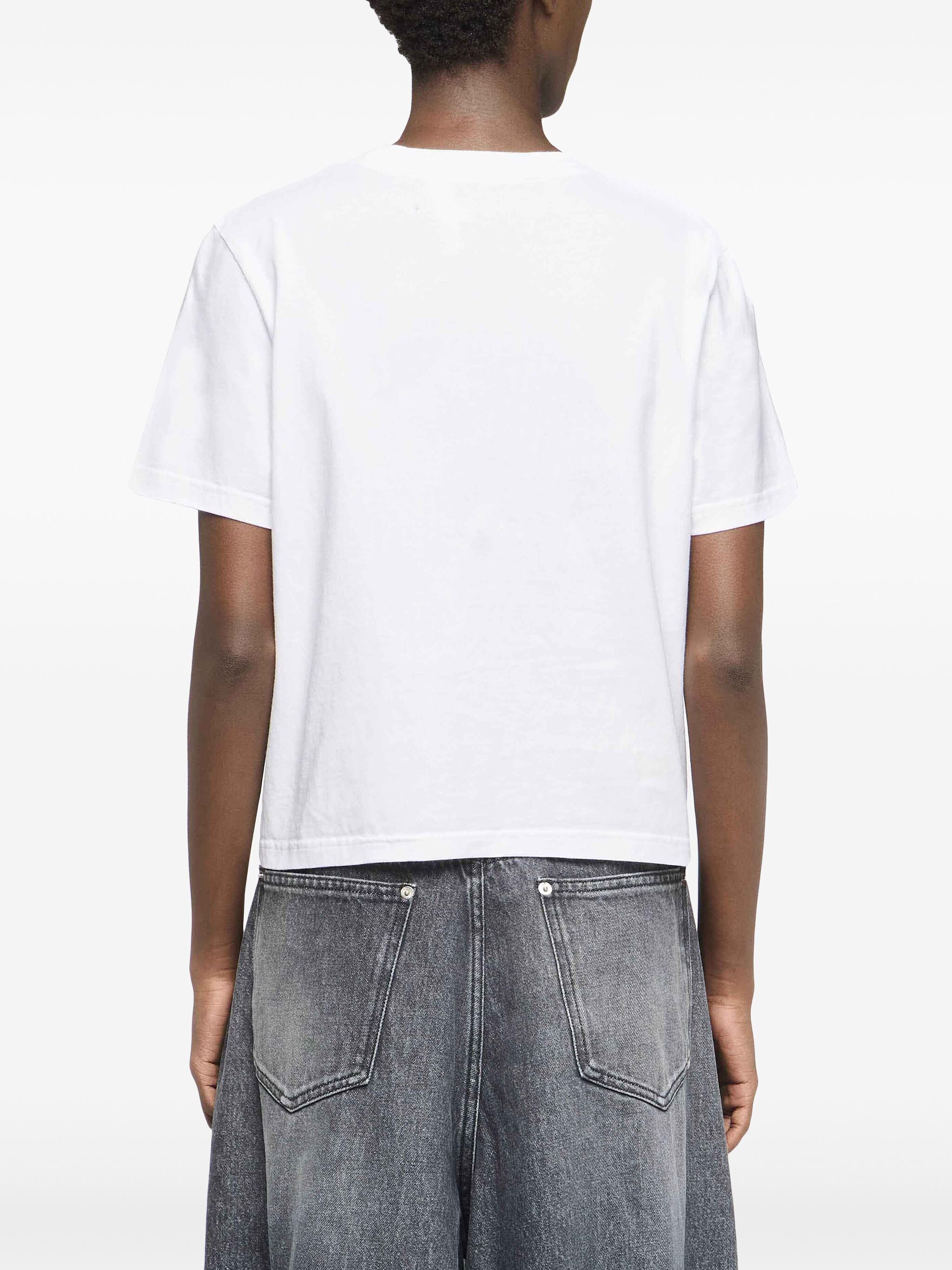 JW ANDERSON Mini Panelled Cropped T-Shirt