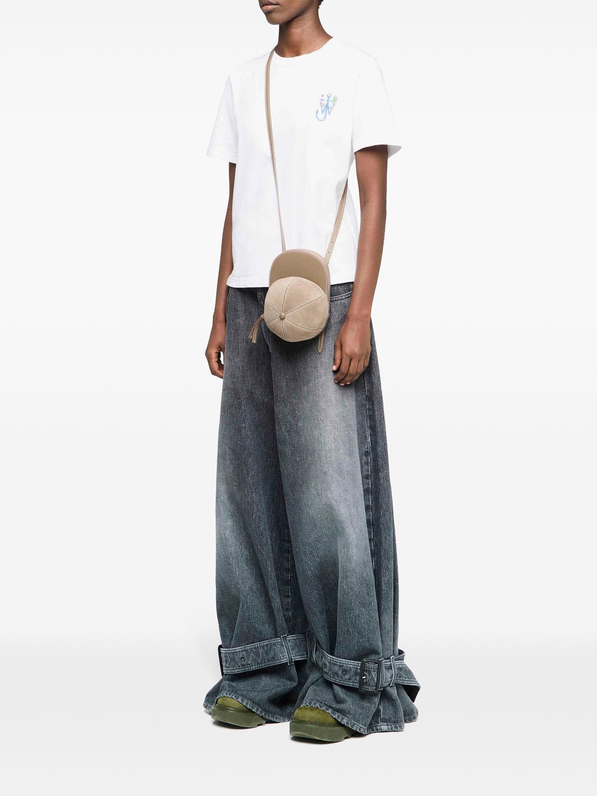 JW ANDERSON Embroidered Anchor Back Print T-Shirt - Women