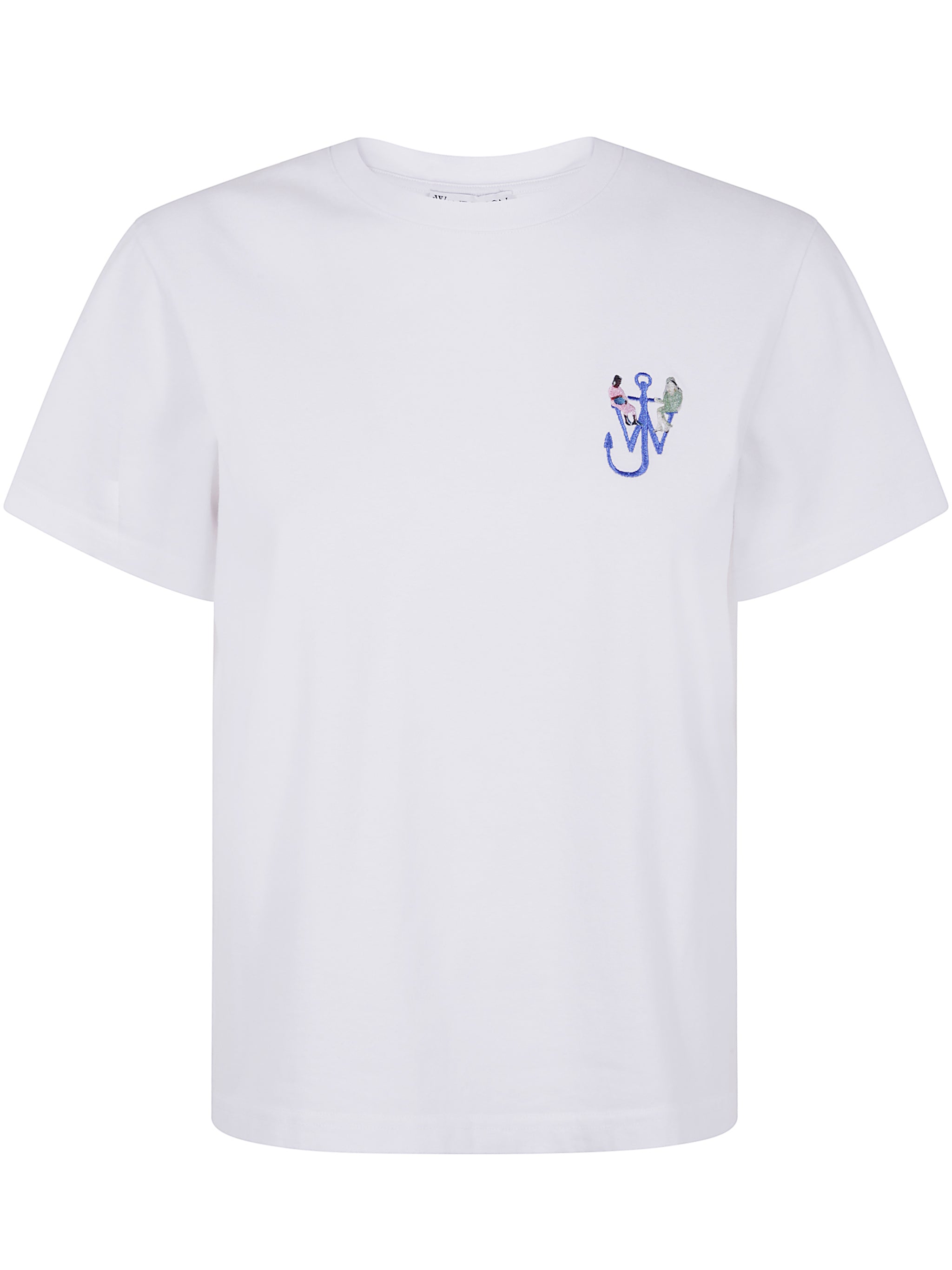 JW ANDERSON Embroidered Anchor Back Print T-Shirt - Women
