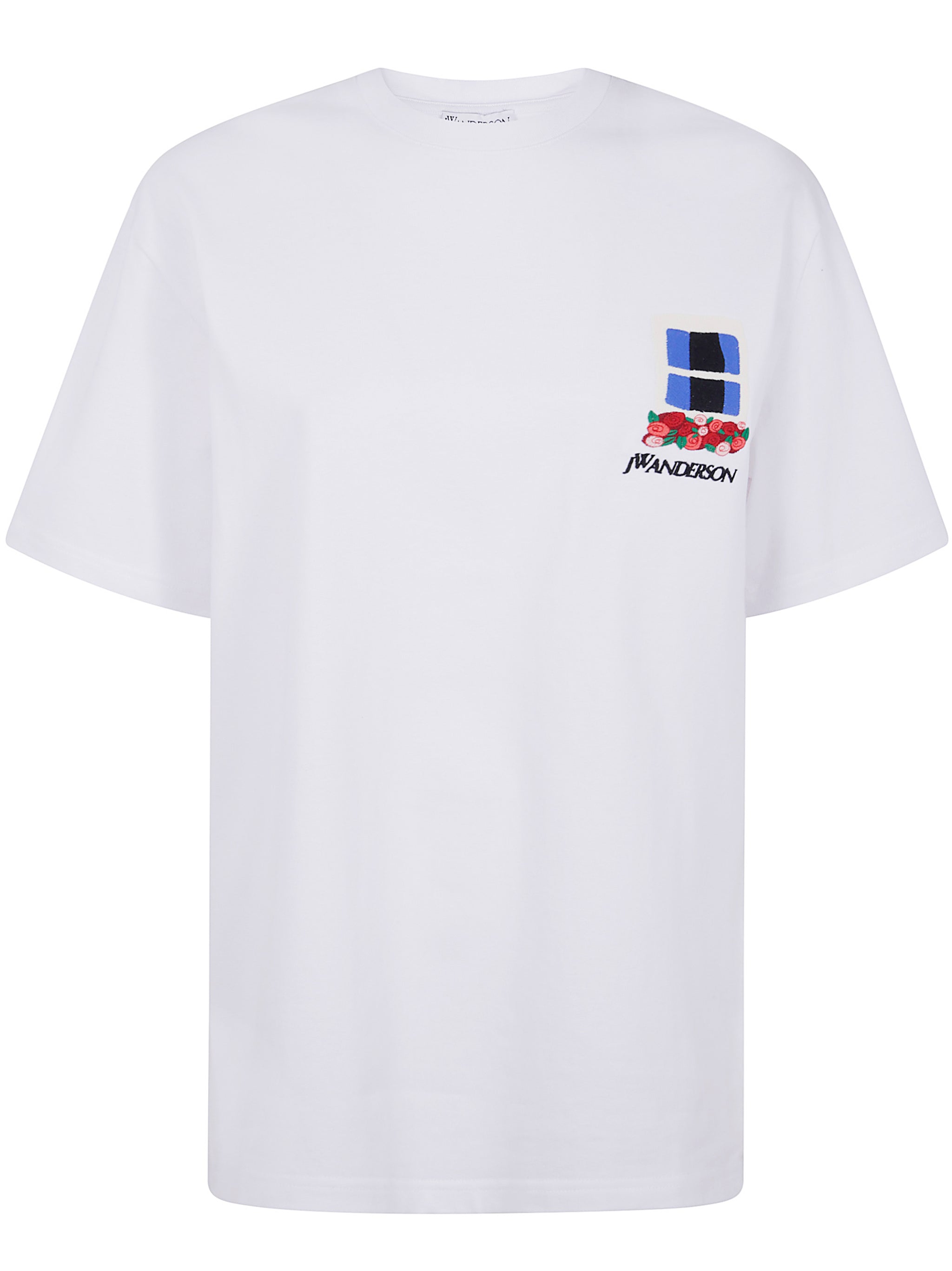 JW ANDERSON Embroidered Window T-Shirt for Women - SS25