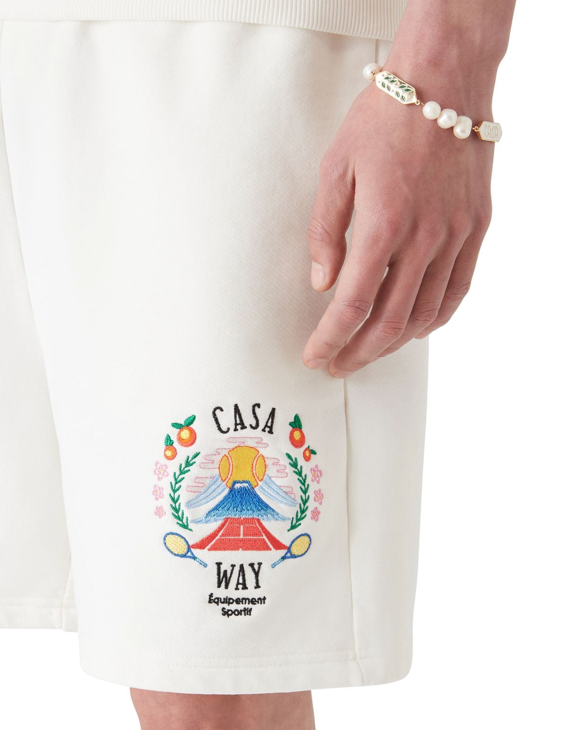 CASABLANCA Mountain Mini Sweatshorts for Men