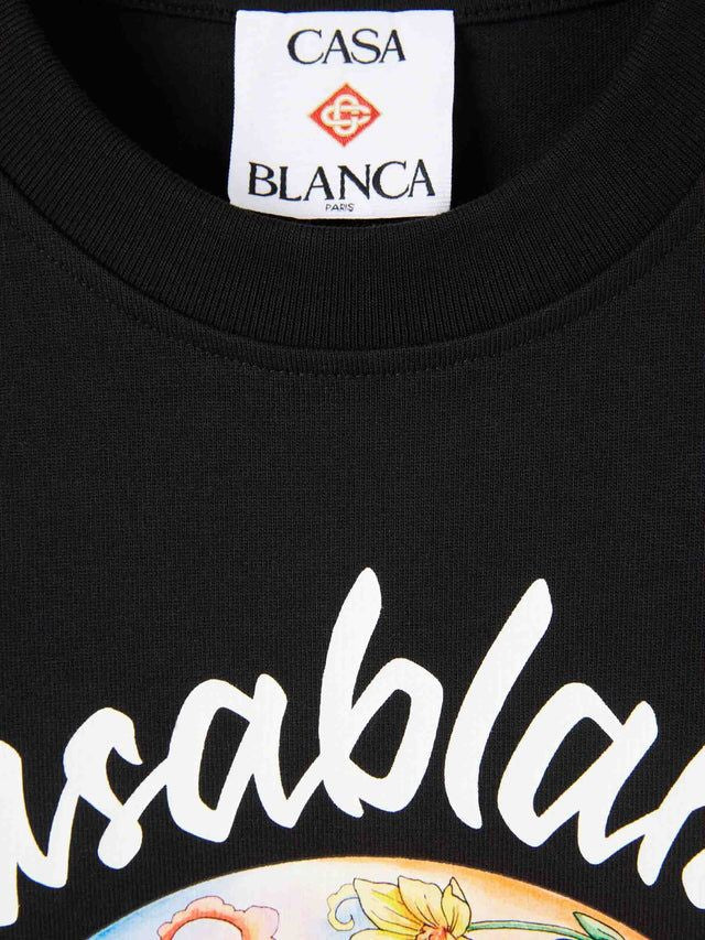 CASABLANCA Mushroom Emblem Mini T-Shirt