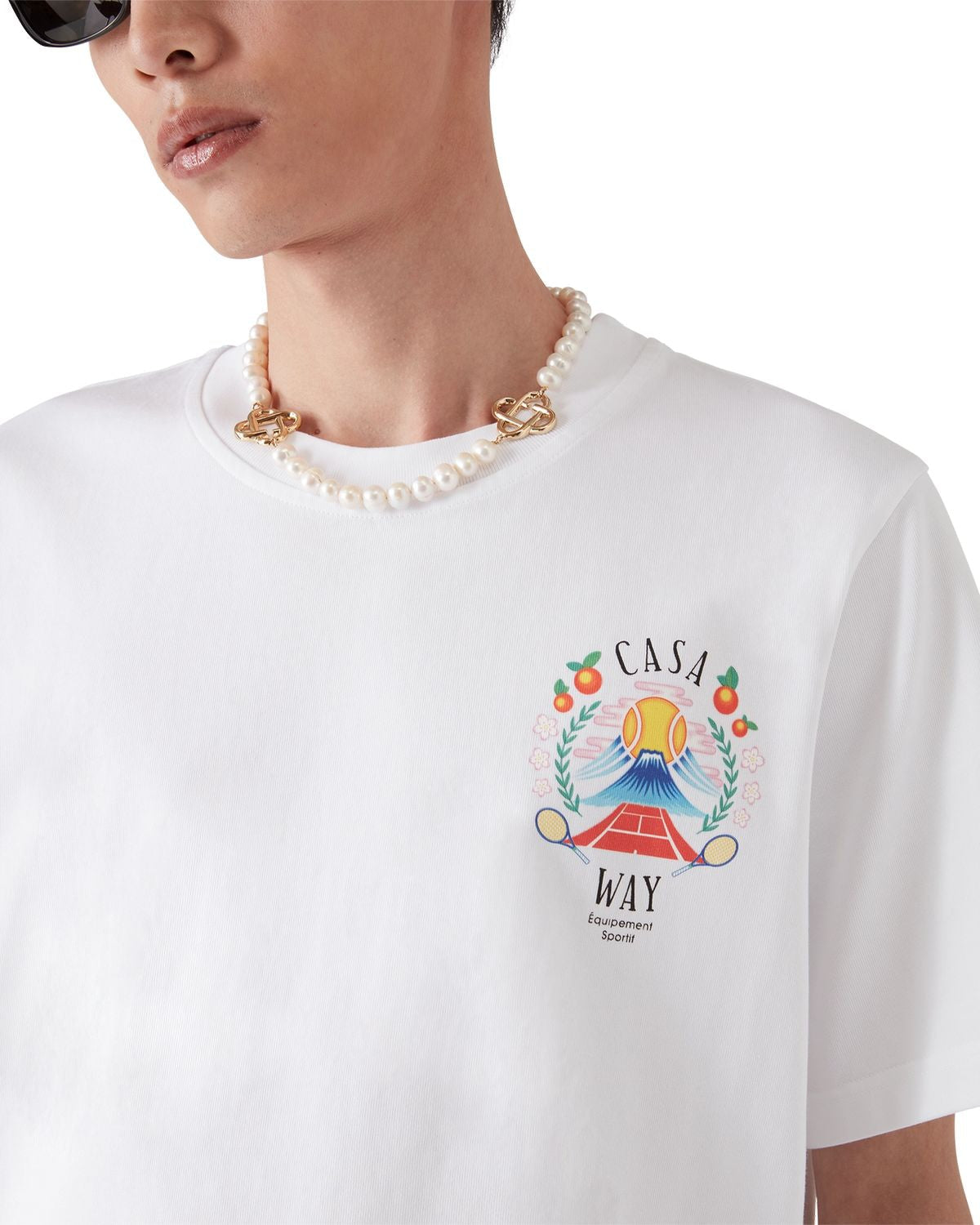 CASABLANCA Mountain Adventure T-Shirt for Men