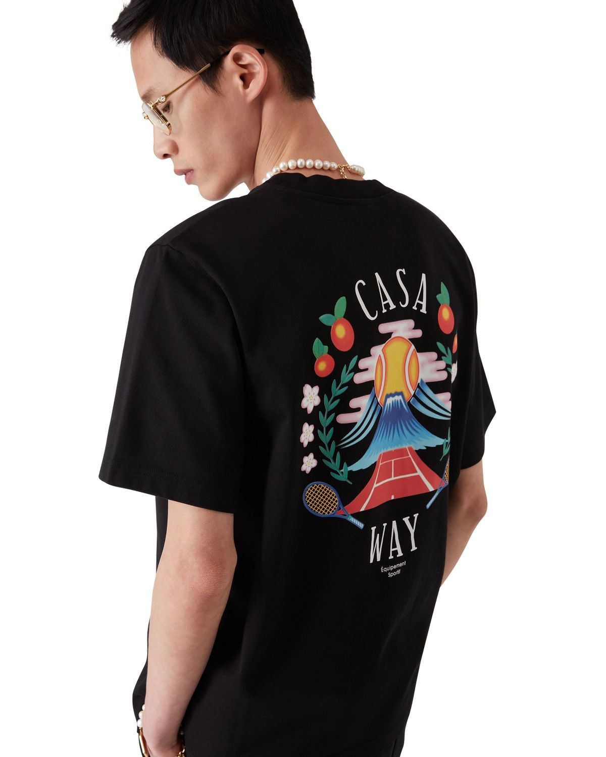 CASABLANCA Mountain Escape T-Shirt - FW25
