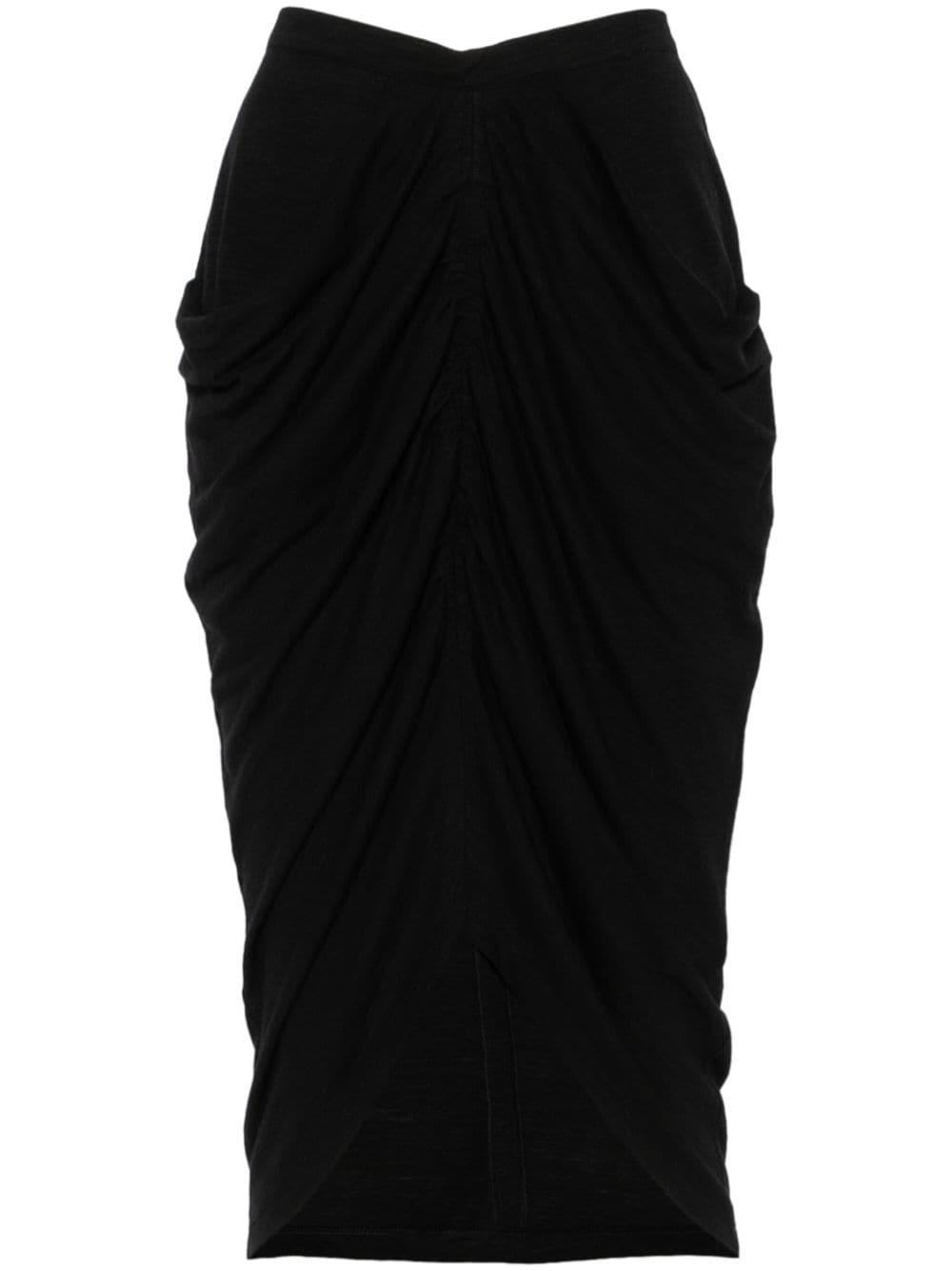 ISABEL MARANT ETOILE High-Waisted Midi Skirt with Draped Design