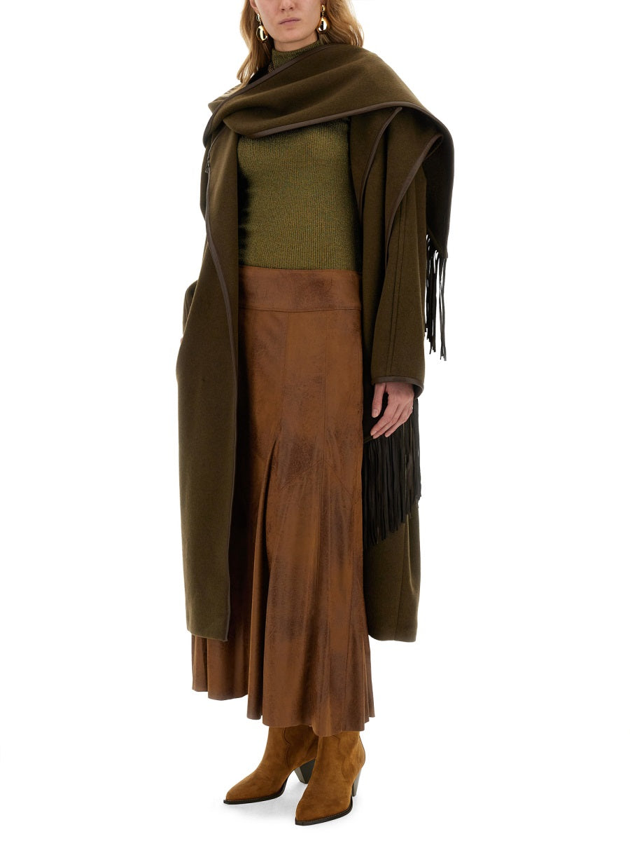 ISABEL MARANT Mini Skirt with Elastic Blend - Women's Size 36