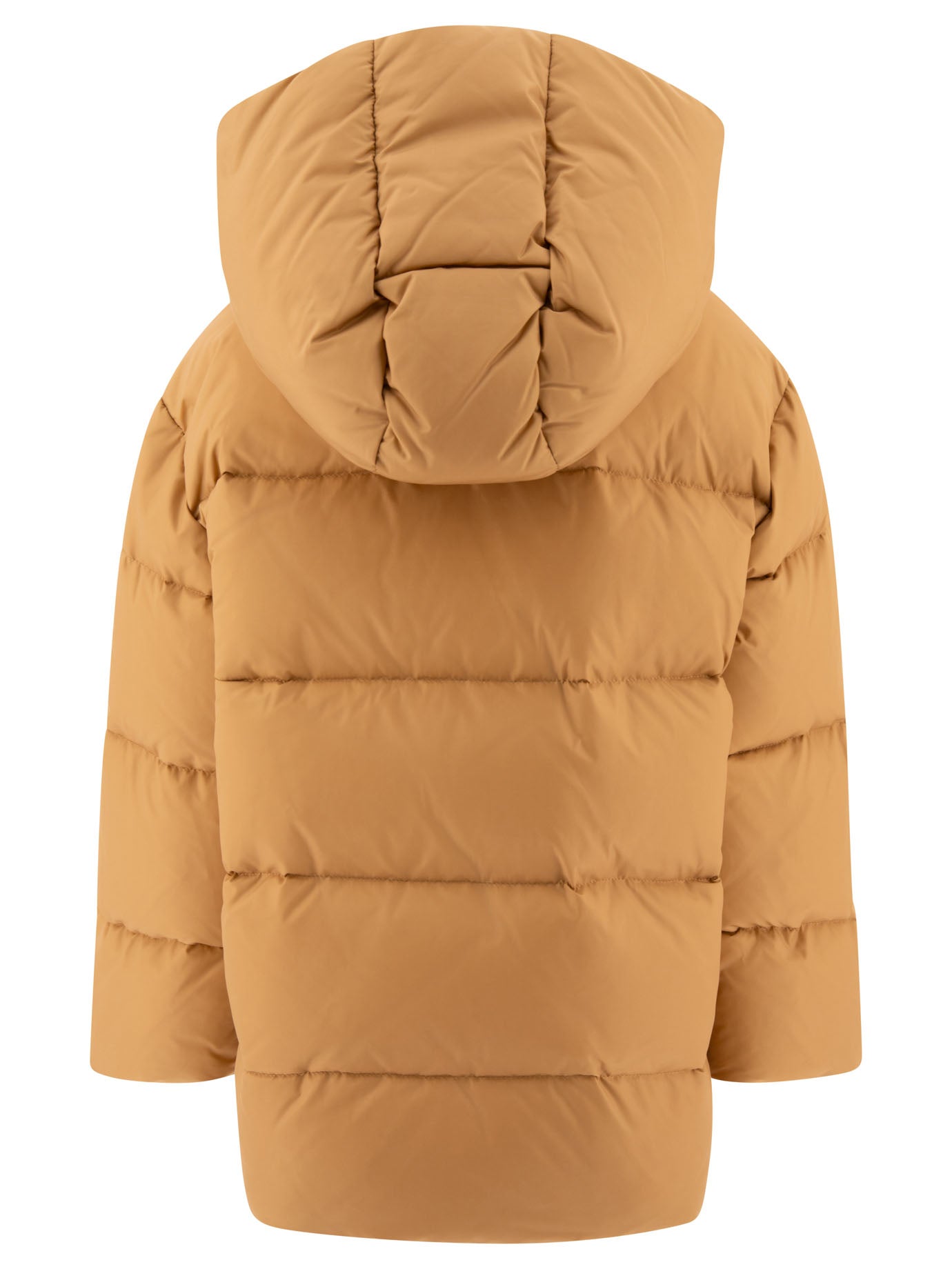 FENDI KIDS Mini Boys' Down Jacket with Patch Logo