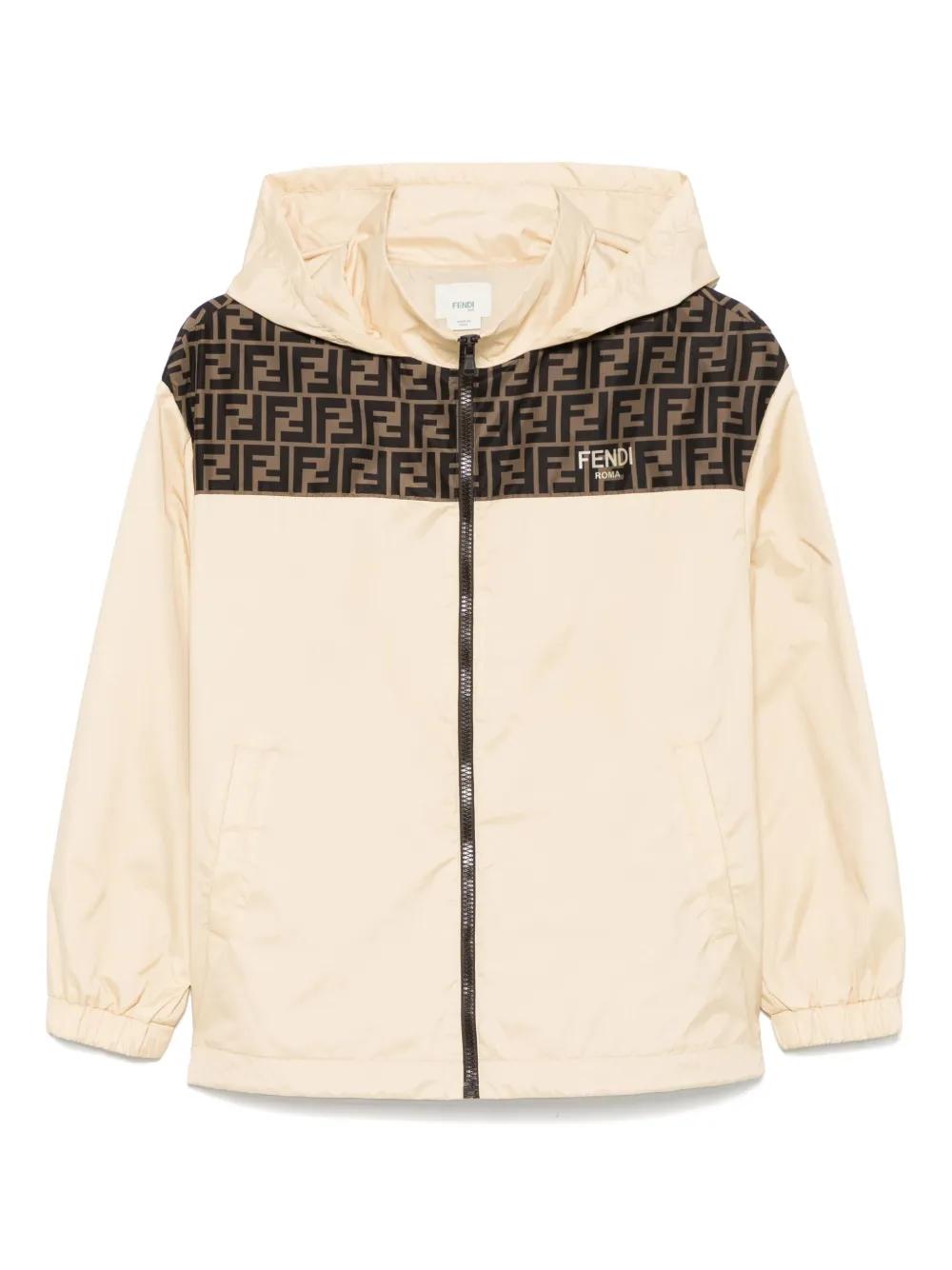 FENDI KIDS Mini Nylon Outerwear Jacket for Boys