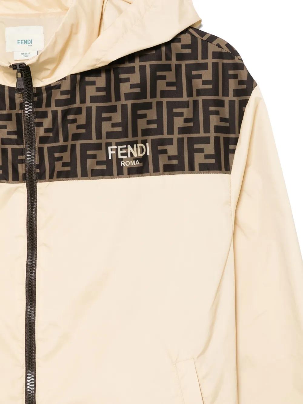 FENDI KIDS Mini Nylon Outerwear Jacket for Boys