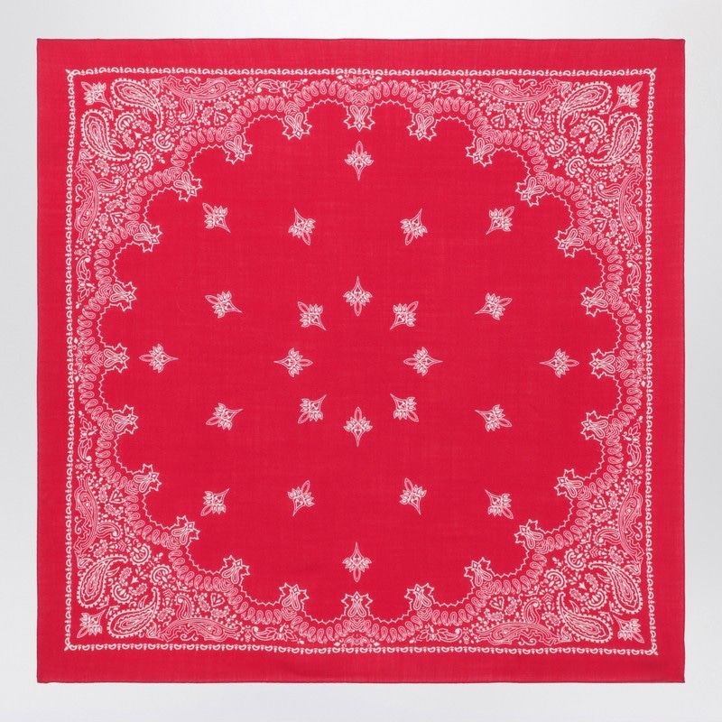 DESTIN Mini Paisley Wool Bandana Scarf