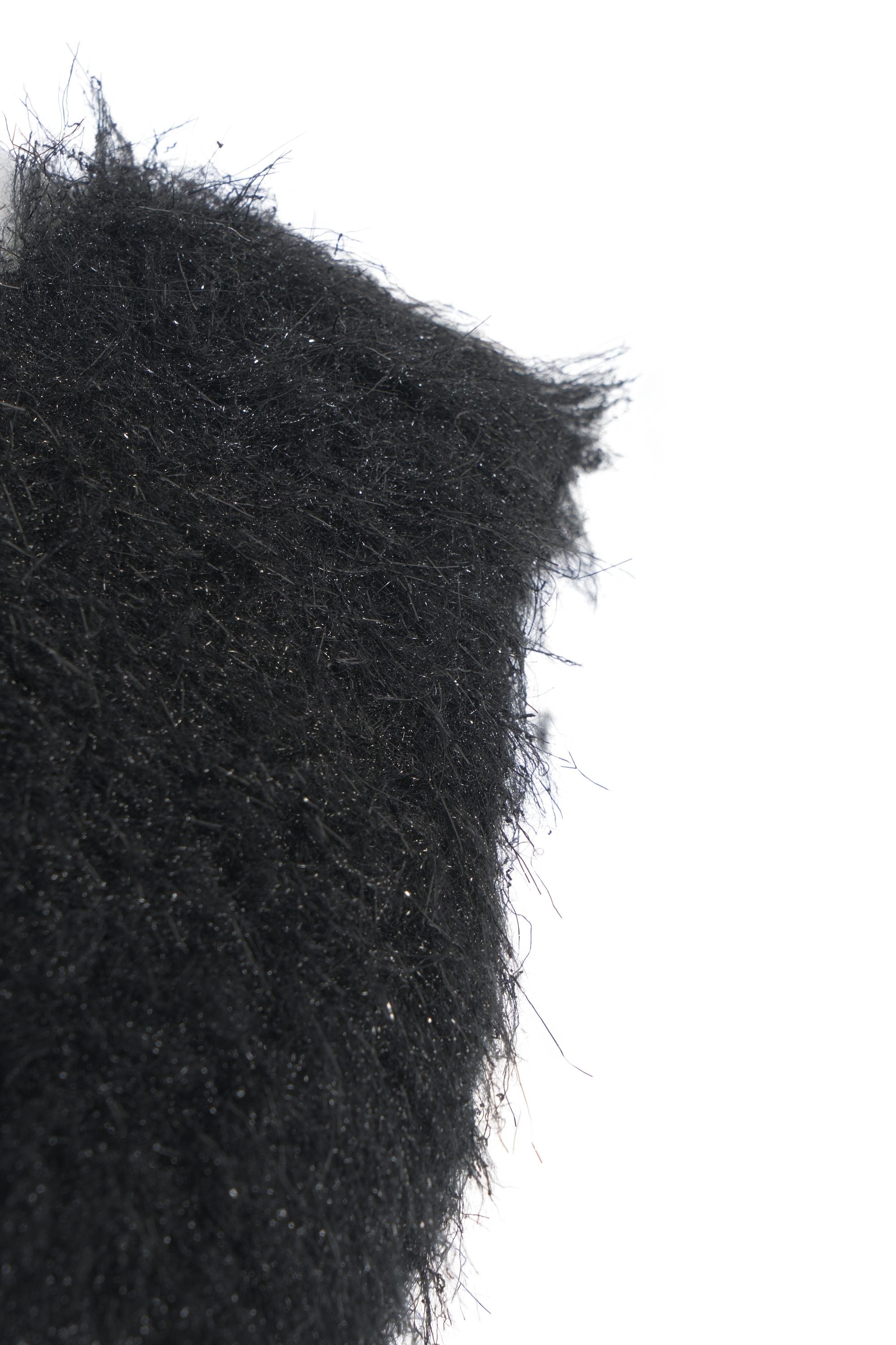 JUCCA Elegant Mini Dress with Fringed Details