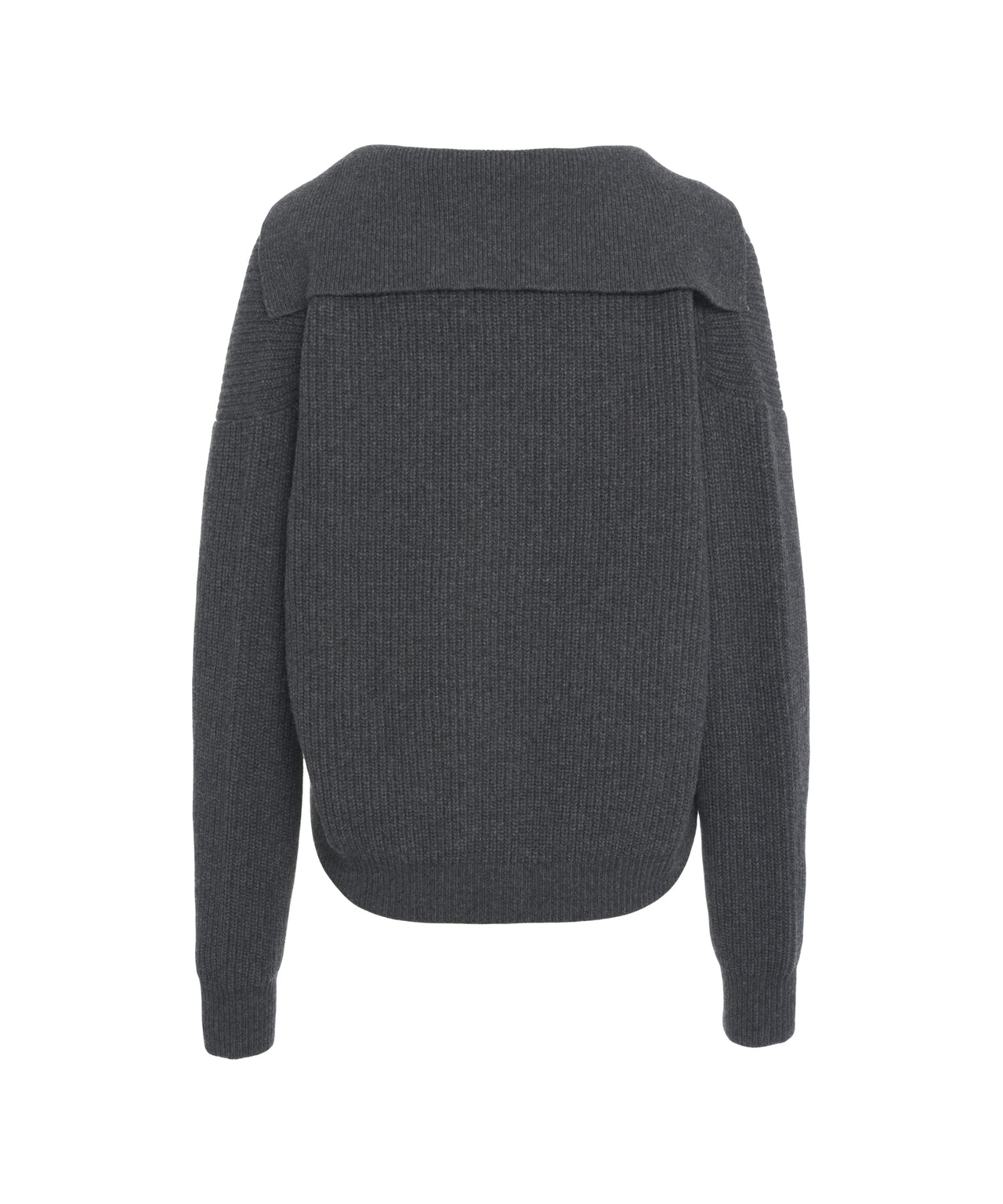 JUCCA Polo Neck Wool Pullover for Women