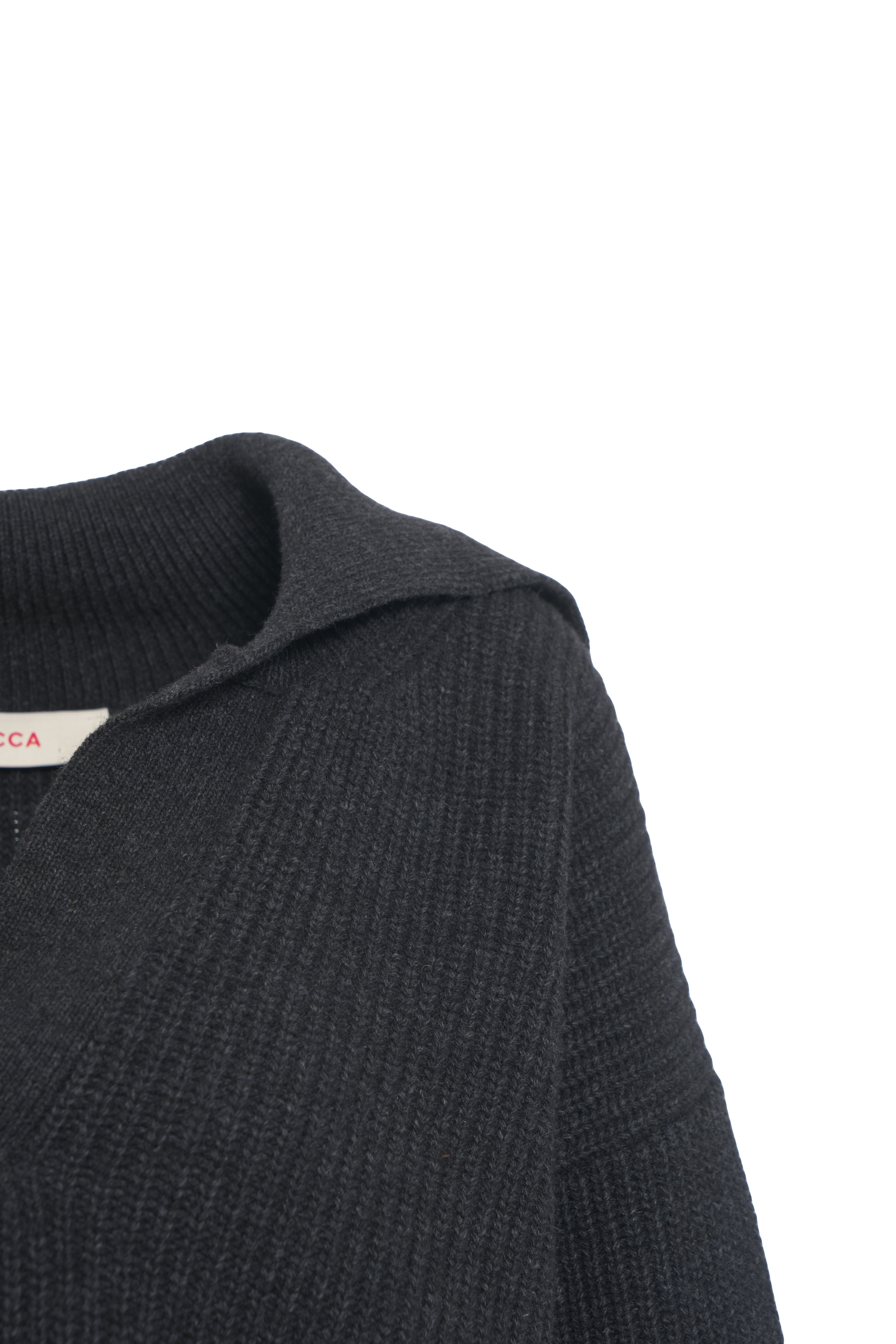 JUCCA Polo Collar Sweater for Women