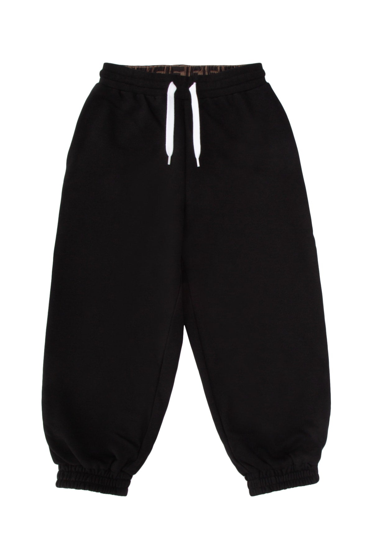 FENDI Zucca Print Cotton Trousers for Boys