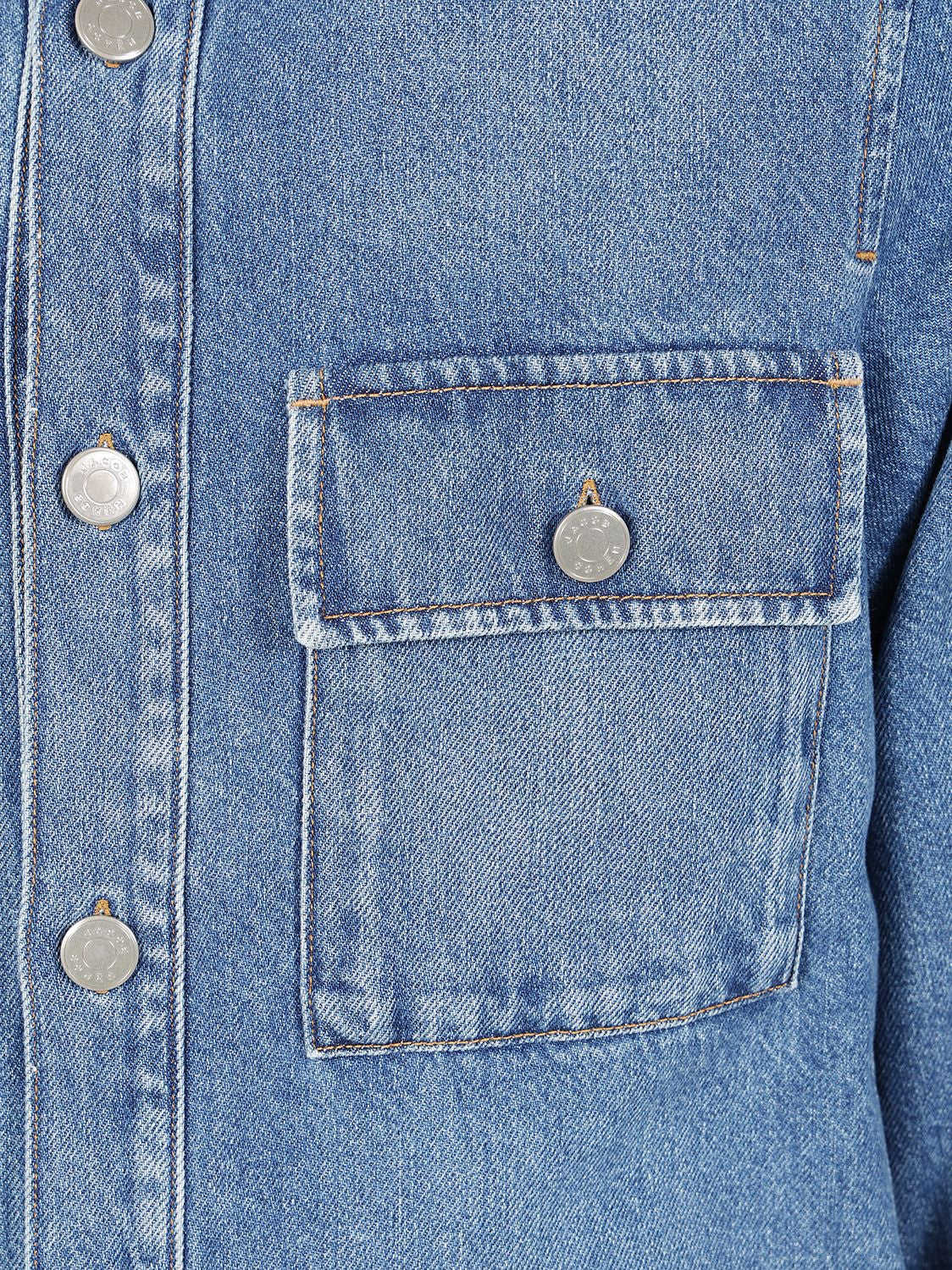 JACOB COHEN Light Vintage Denim Jacket for Men