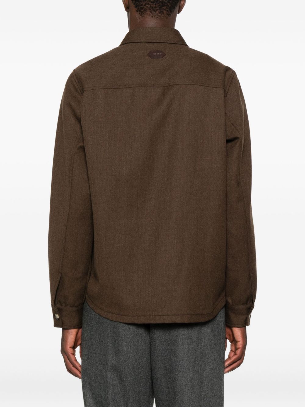 JACOB COHEN Wool Shirt Jacket for Men - FW25 Collection