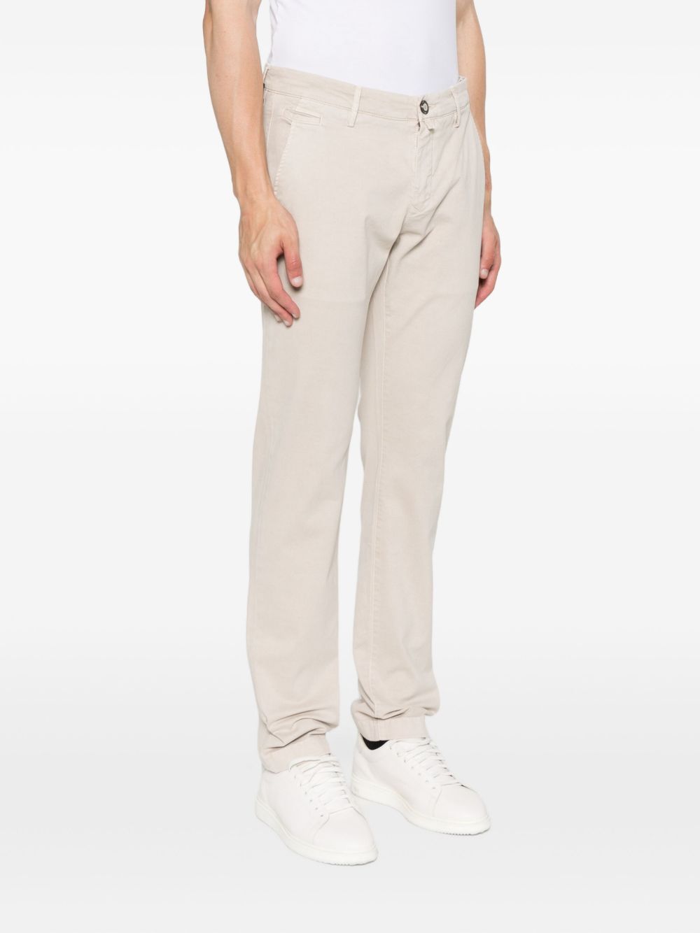 JACOB COHEN Slim Fit Denim Jeans - Mid-Rise, Button Fly