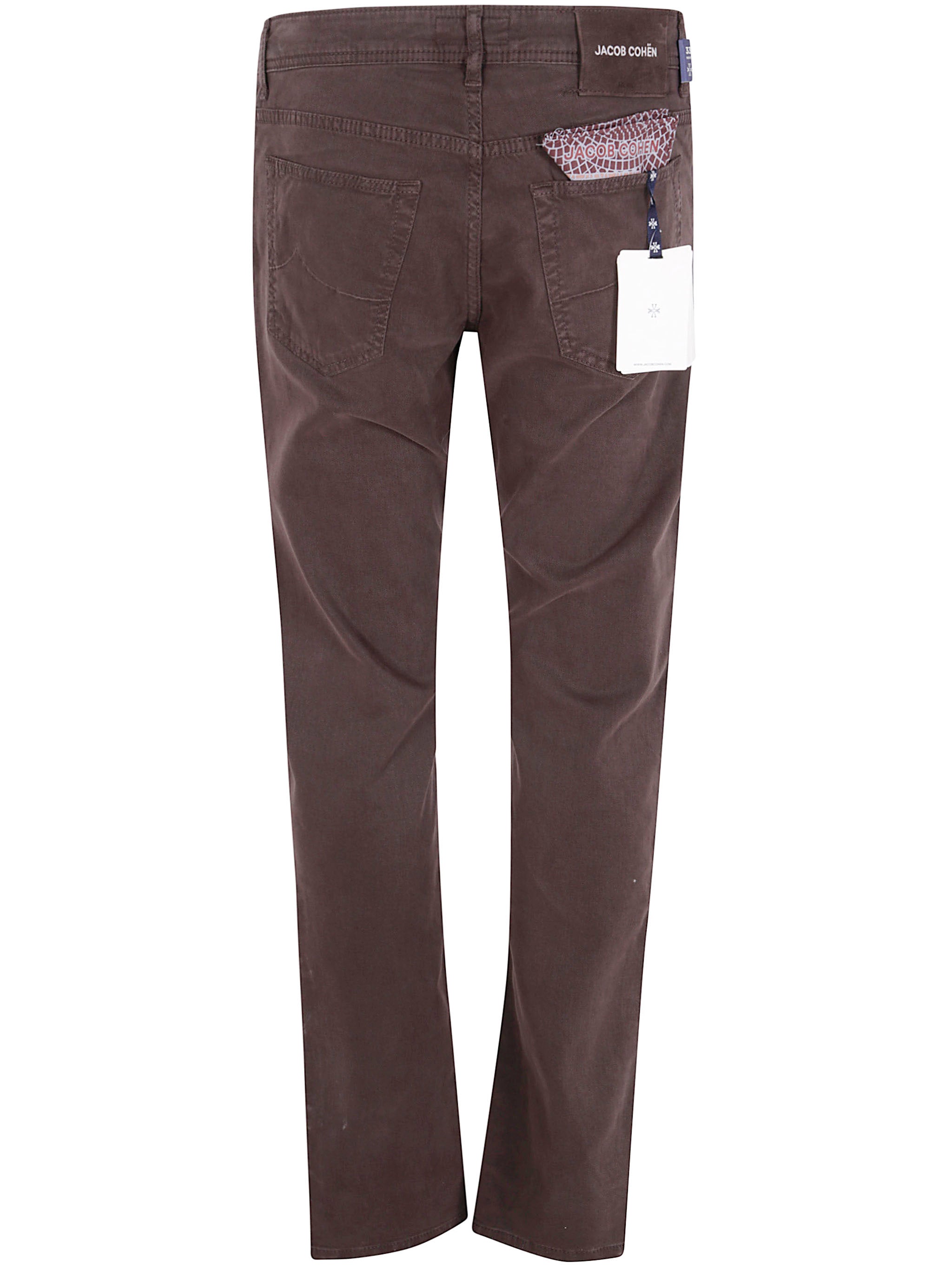 JACOB COHEN Slim Fit 5 Pocket Trousers for Men