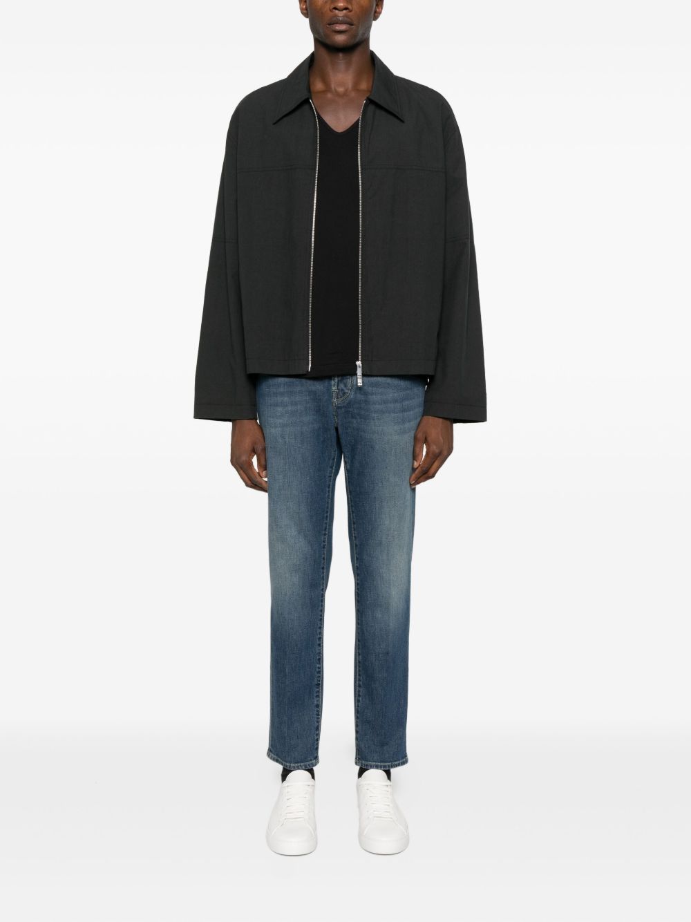 JACOB COHEN Slim Cropped Denim Jeans