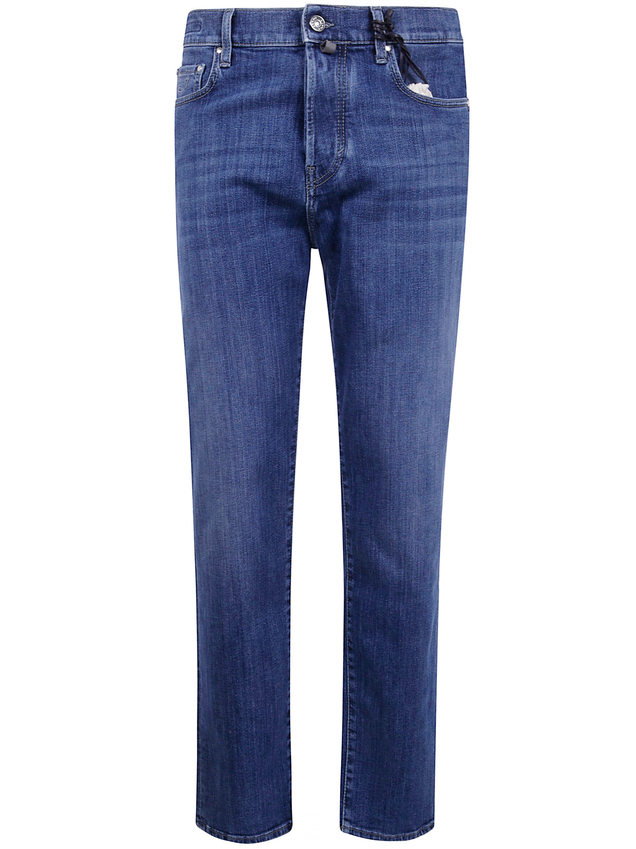 JACOB COHEN Regular Straight Fit Denim Pants with 5 Pockets