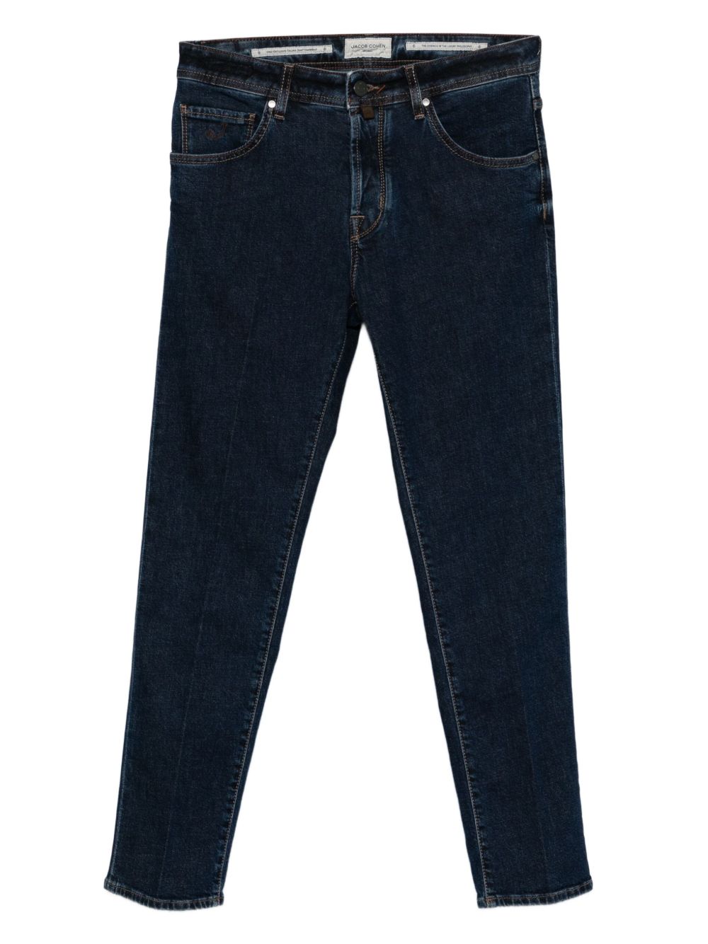 JACOB COHEN Slim Fit Cropped Denim Jeans - FW25