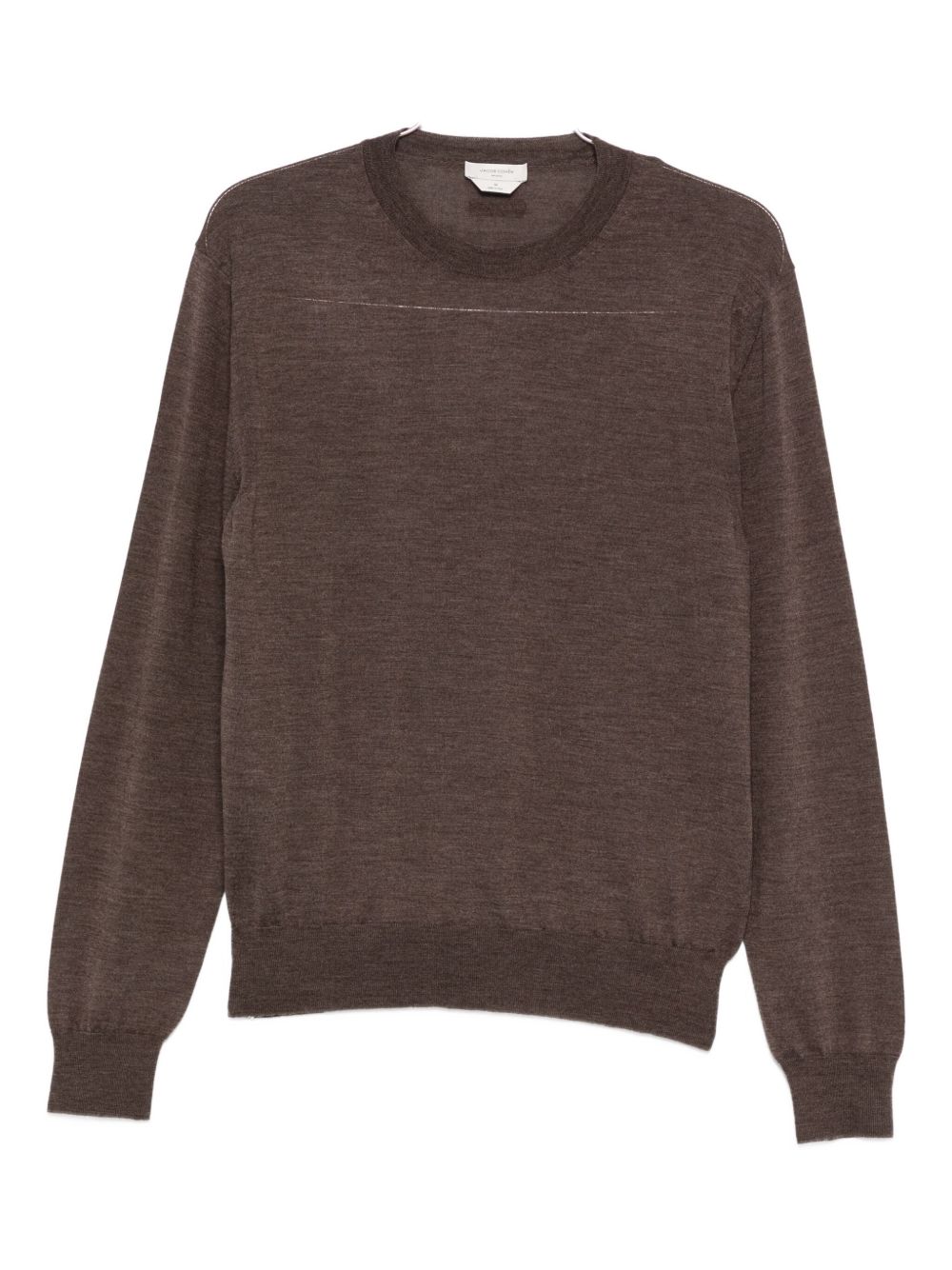 JACOB COHEN Wool and Silk Crewneck Sweater