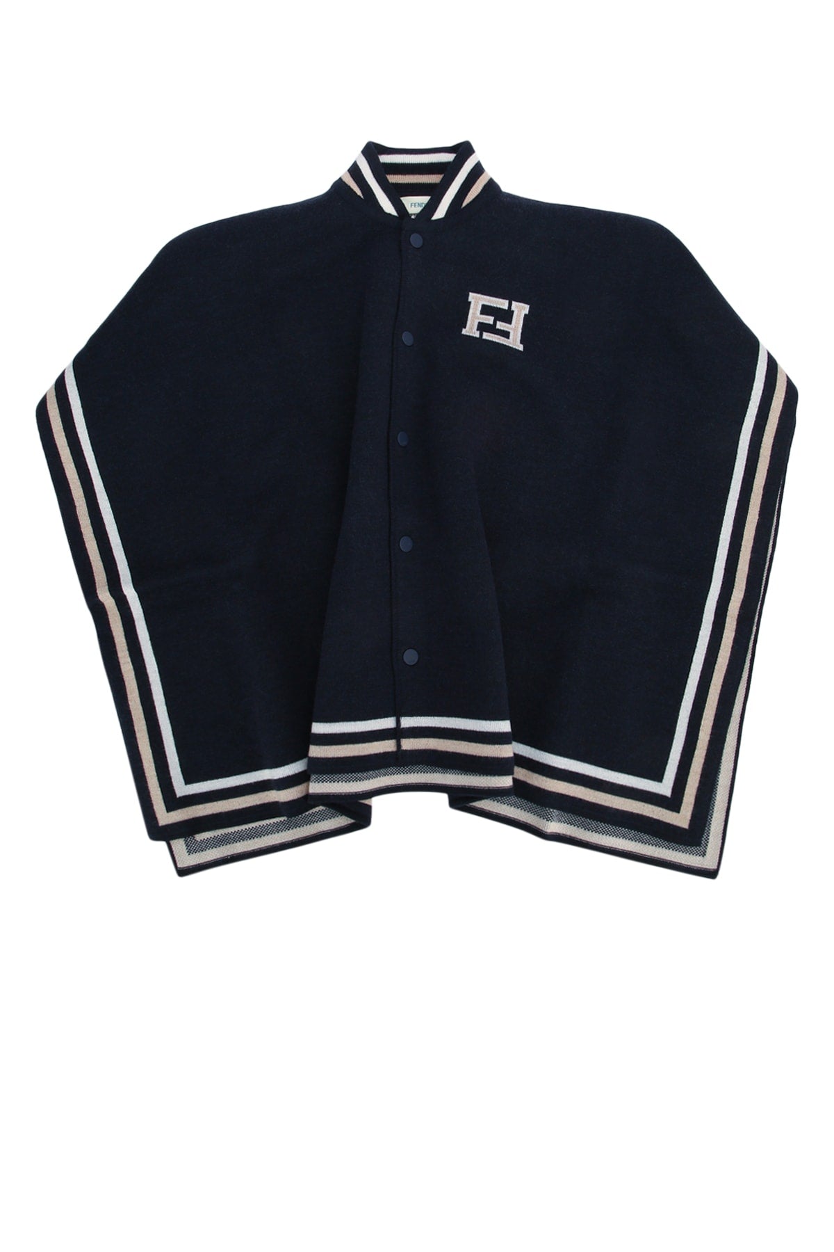 FENDI KIDS Boys' Chic Scarf - FW24 Mini Style