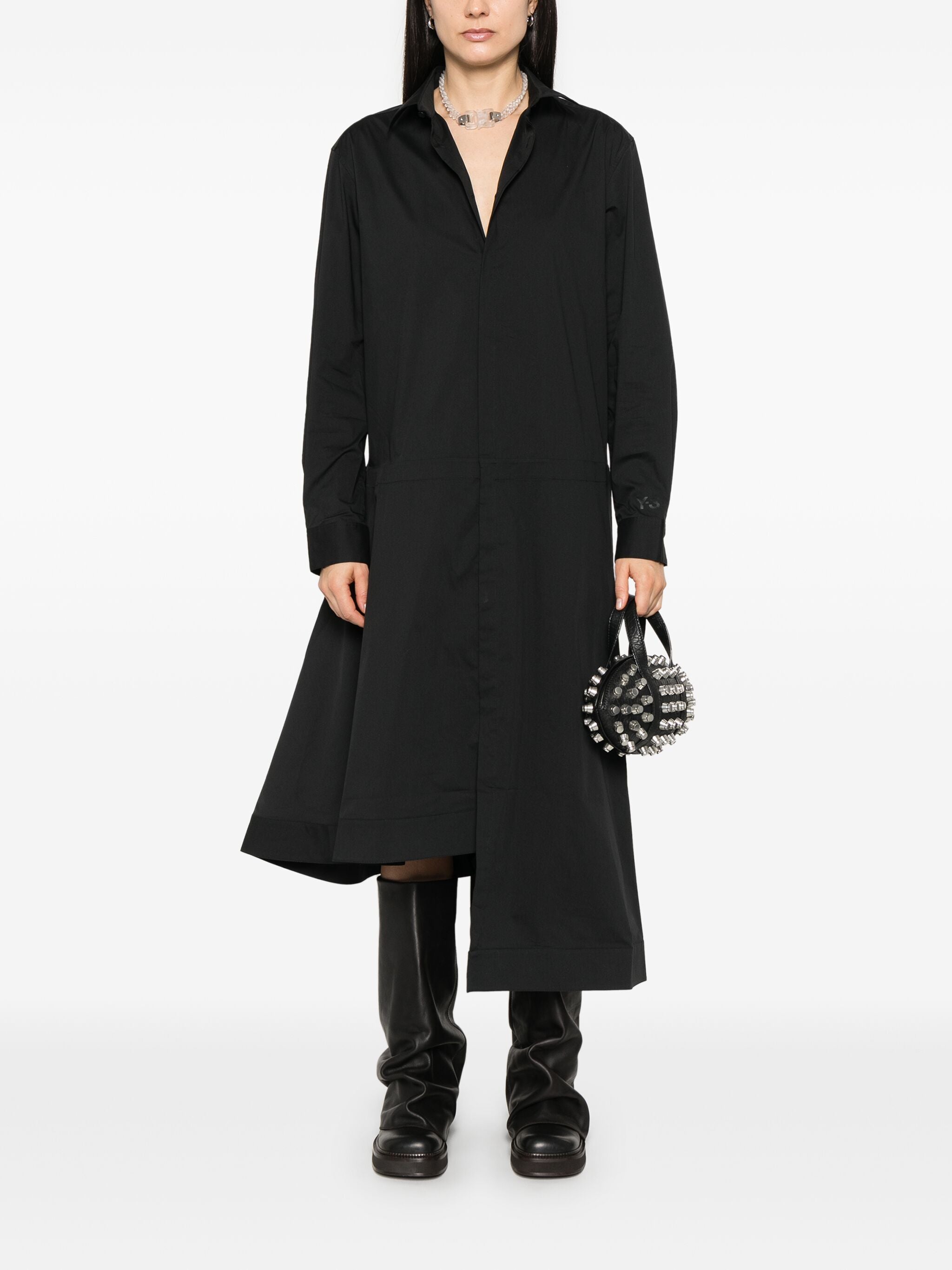 Y-3 Chic Mini Shirt Dress for Women