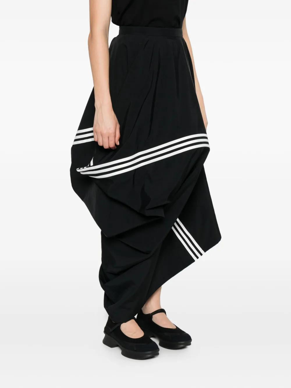 Y-3 Asymmetrical Mini Hem Skirt