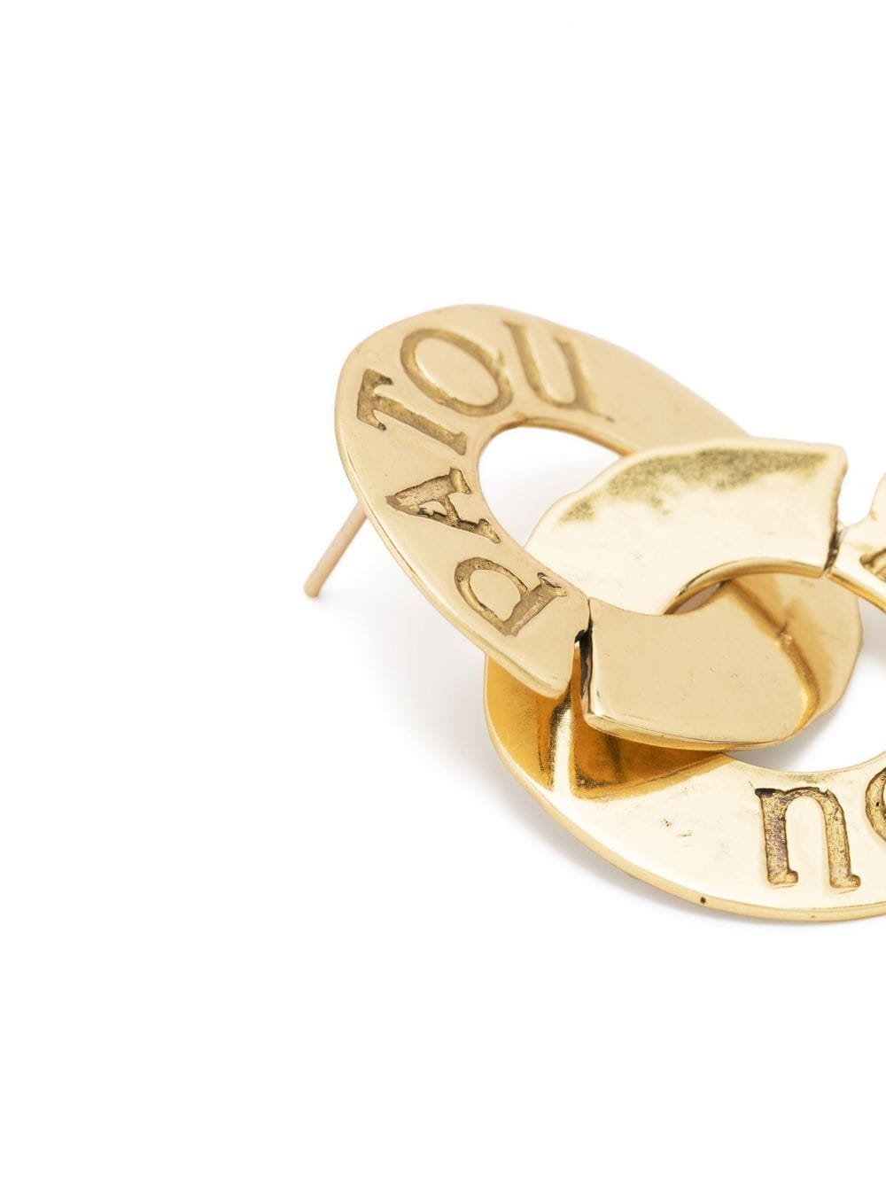 PATOU Antique Coins Mini Earrings