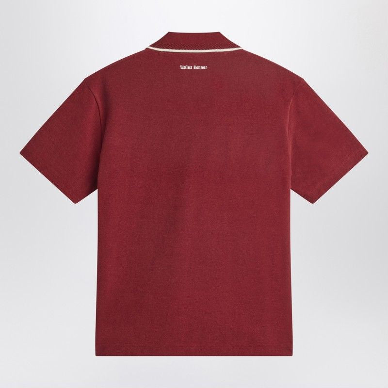ADIDAS X WALES BONNER Classic Polo Shirt Collaboration in Cotton Blend