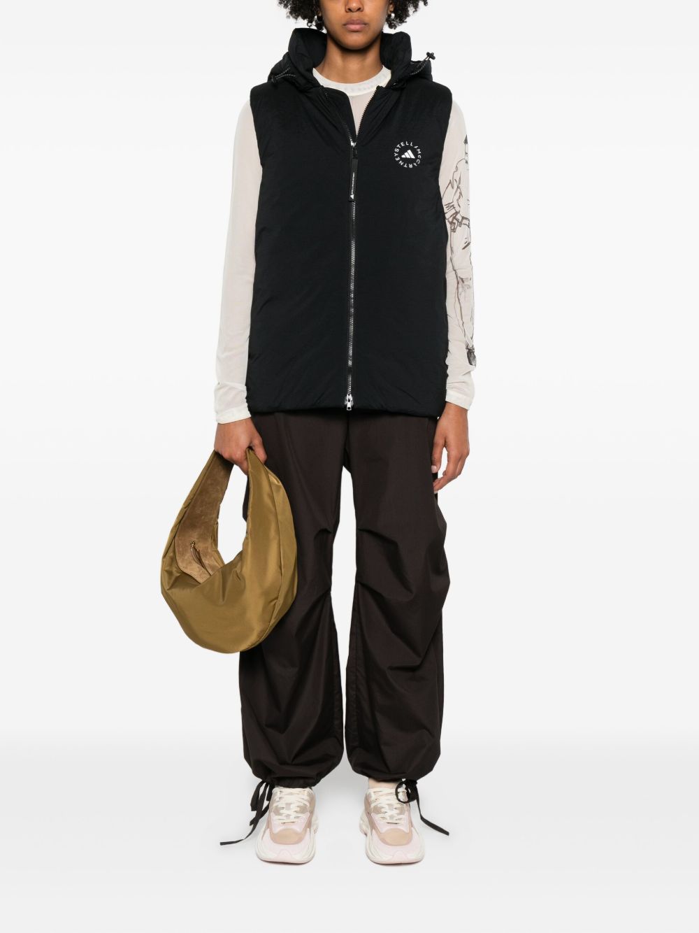 ADIDAS BY STELLA MCCARTNEY Hooded Vest for Women - FW25 Collection