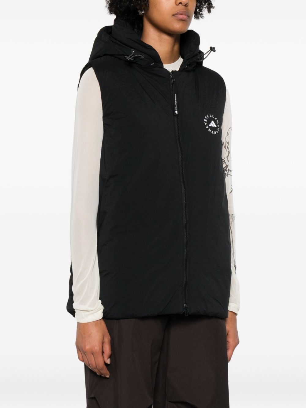 ADIDAS BY STELLA MCCARTNEY Hooded Vest for Women - FW25 Collection
